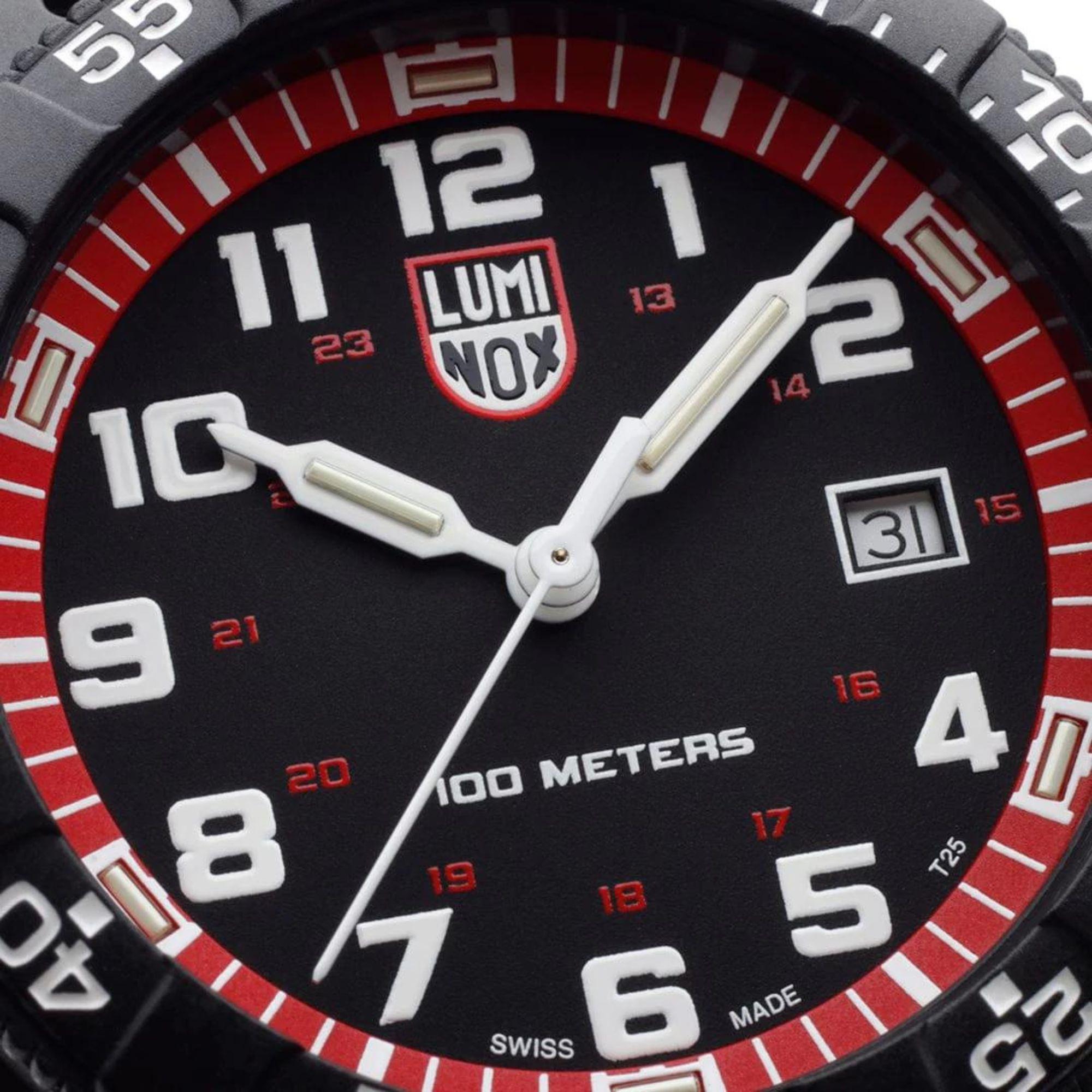 Luminox Leatherback Sea Turtle Giant Series Black Dial with Black PU Strap Mens Watch XS.0335