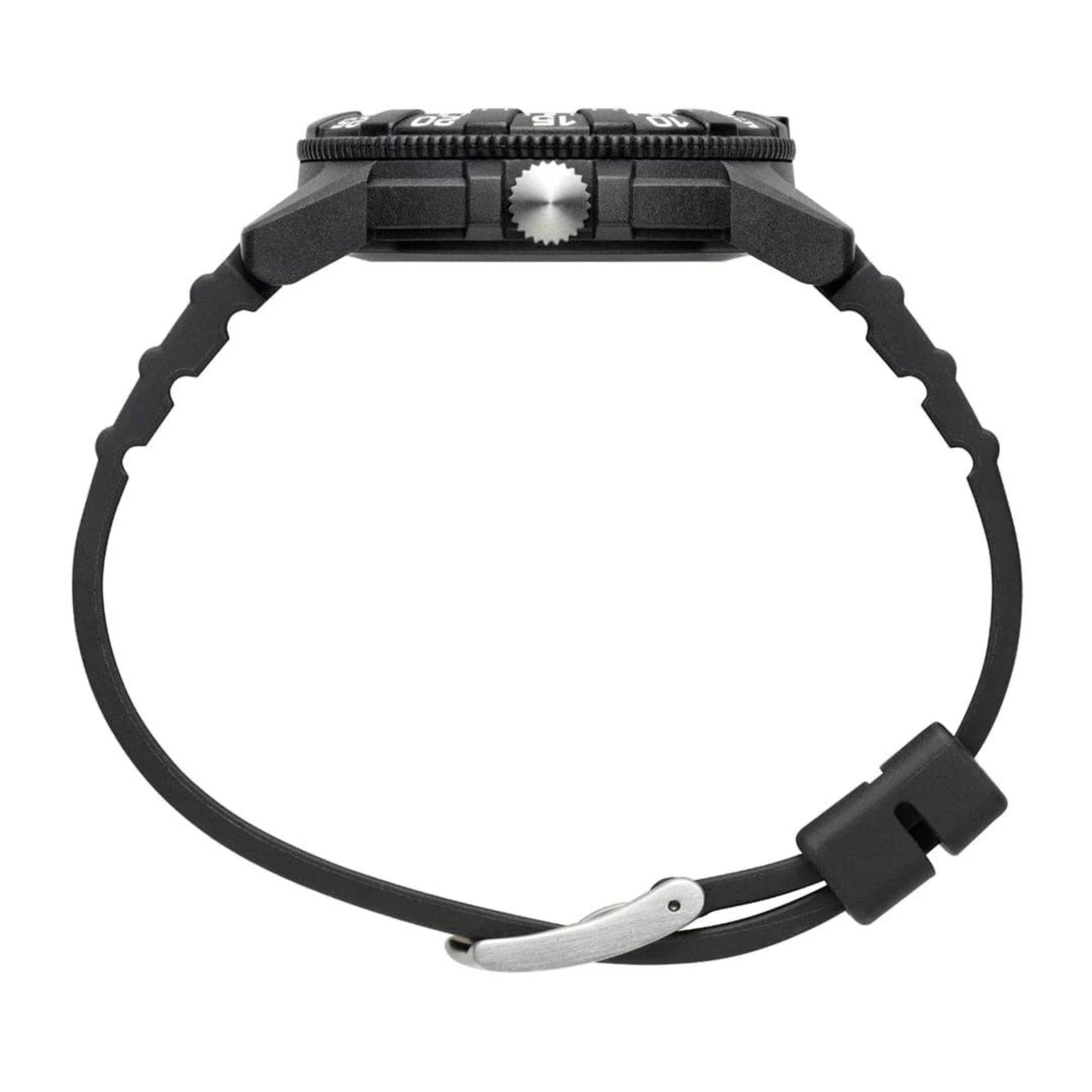 Luminox Leatherback Sea Turtle Giant Series Black Dial with Black PU Strap Mens Watch XS.0335