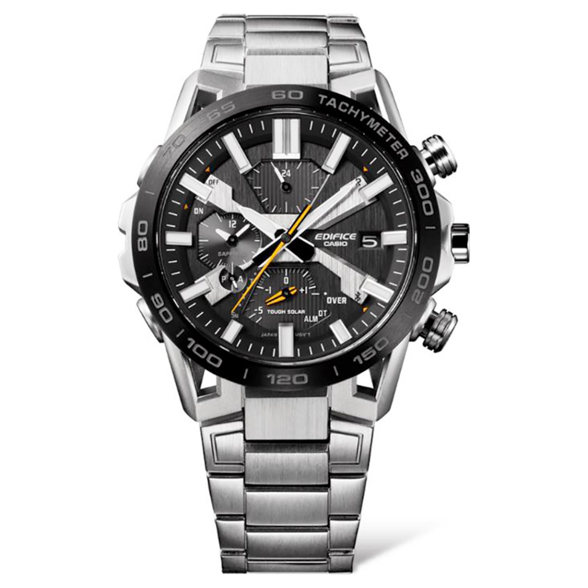 Casio Edifice Bluetooth Chronograph Steel Bracelet Quartz Mens Watch EQB-2000DB-1AER
