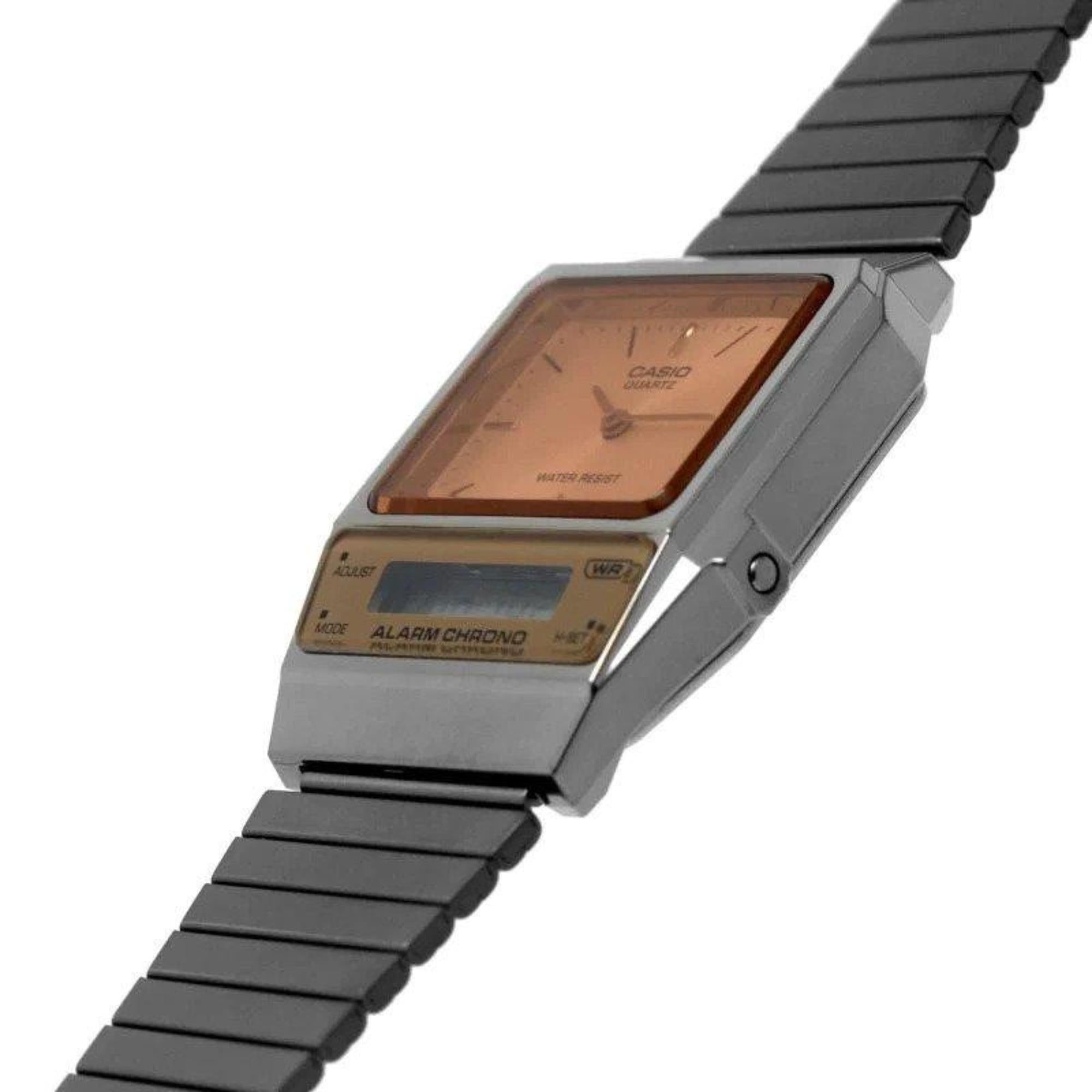 Casio Vintage Edgy Orange Quartz Bracelet Men's Watch AQ-800ECGG-4AEF