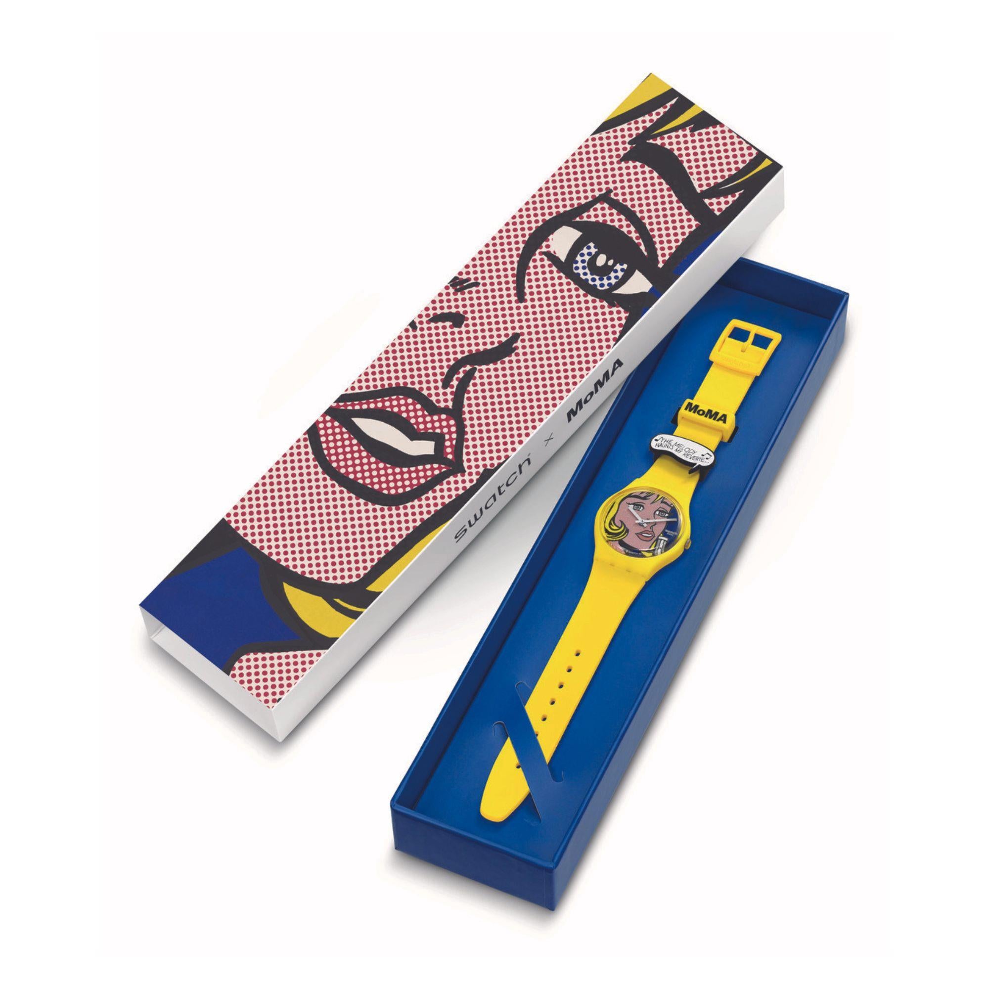 Swatch Art Journey The Reverie By Roy Lichtenstein Unisex Watch SO28Z117
