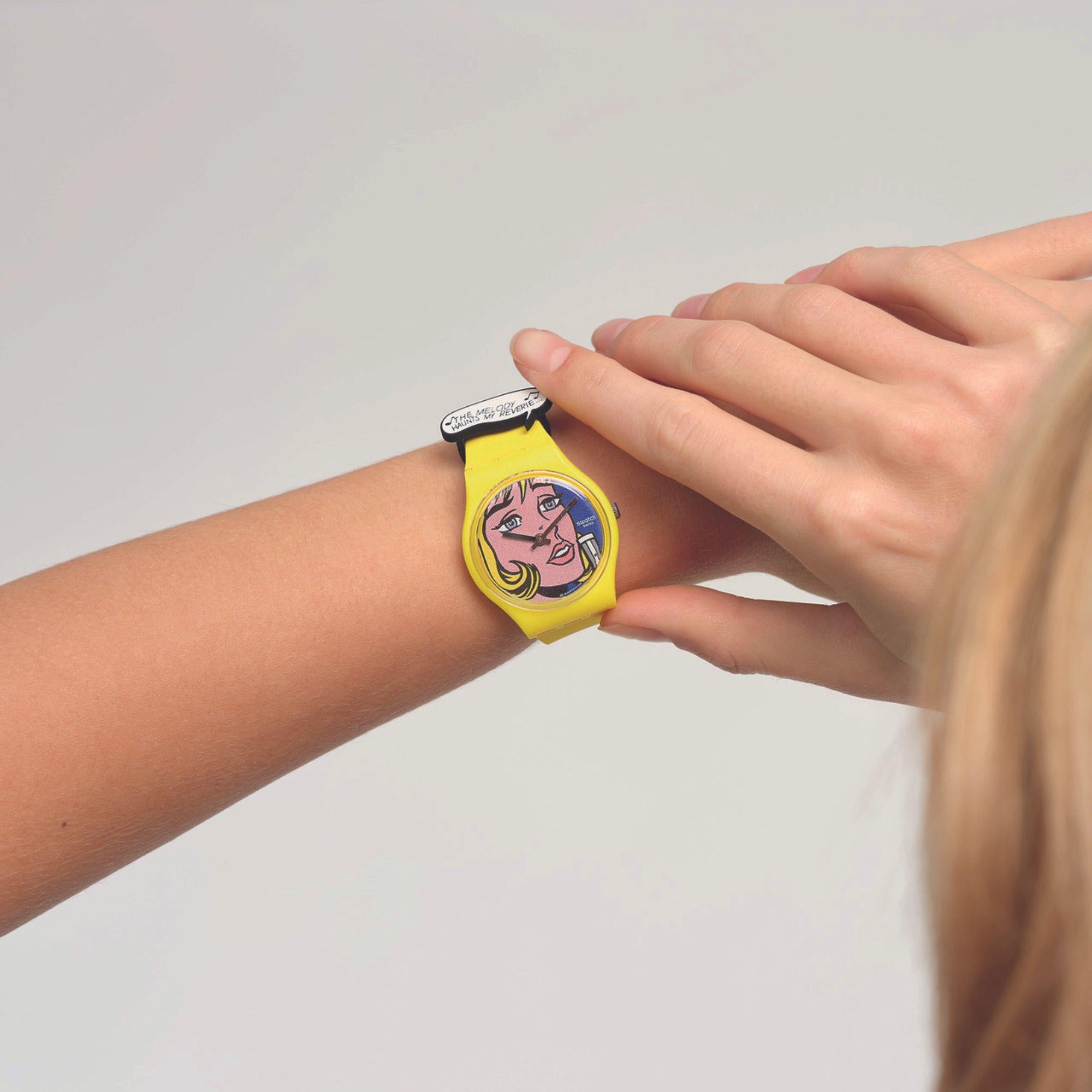 Swatch Art Journey The Reverie By Roy Lichtenstein Unisex Watch SO28Z117