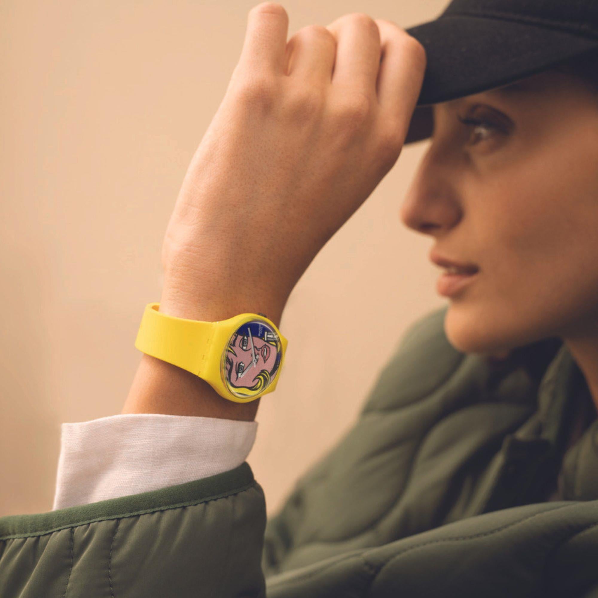 Swatch Art Journey The Reverie By Roy Lichtenstein Unisex Watch SO28Z117