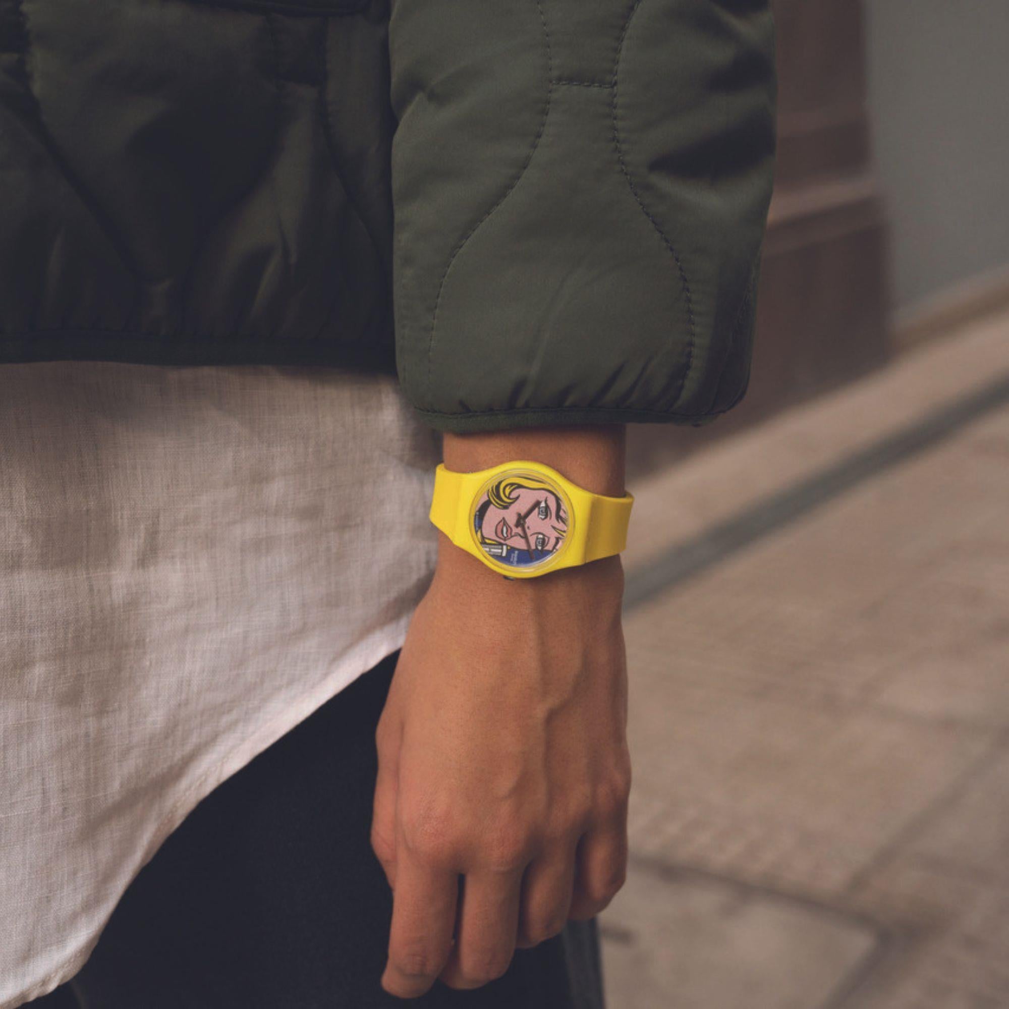 Swatch Art Journey The Reverie By Roy Lichtenstein Unisex Watch SO28Z117