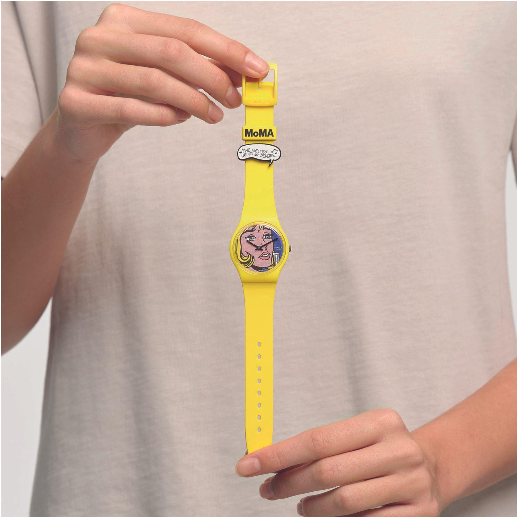 Swatch Art Journey The Reverie By Roy Lichtenstein Unisex Watch SO28Z117