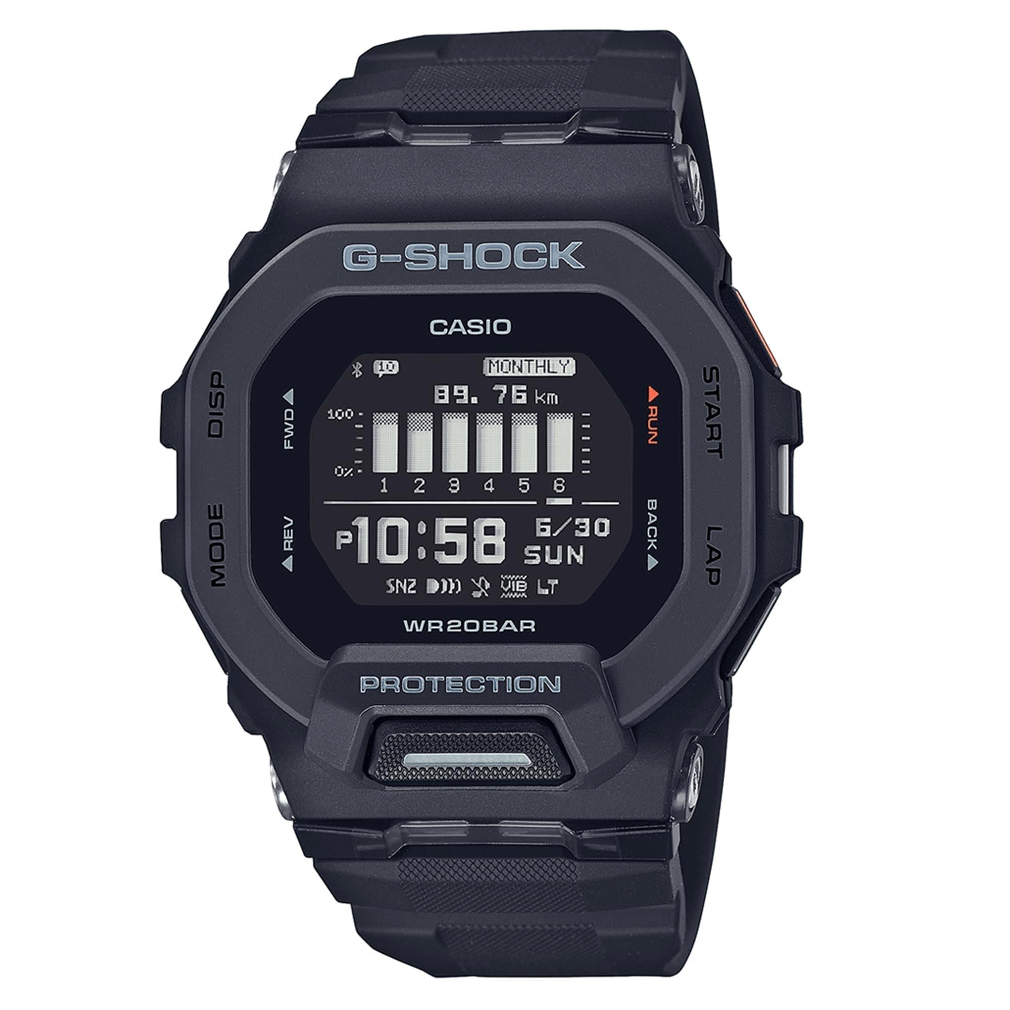 Casio G-Squad Quartz Digital Resin Strap Men's Watch GBD-200-1ER
