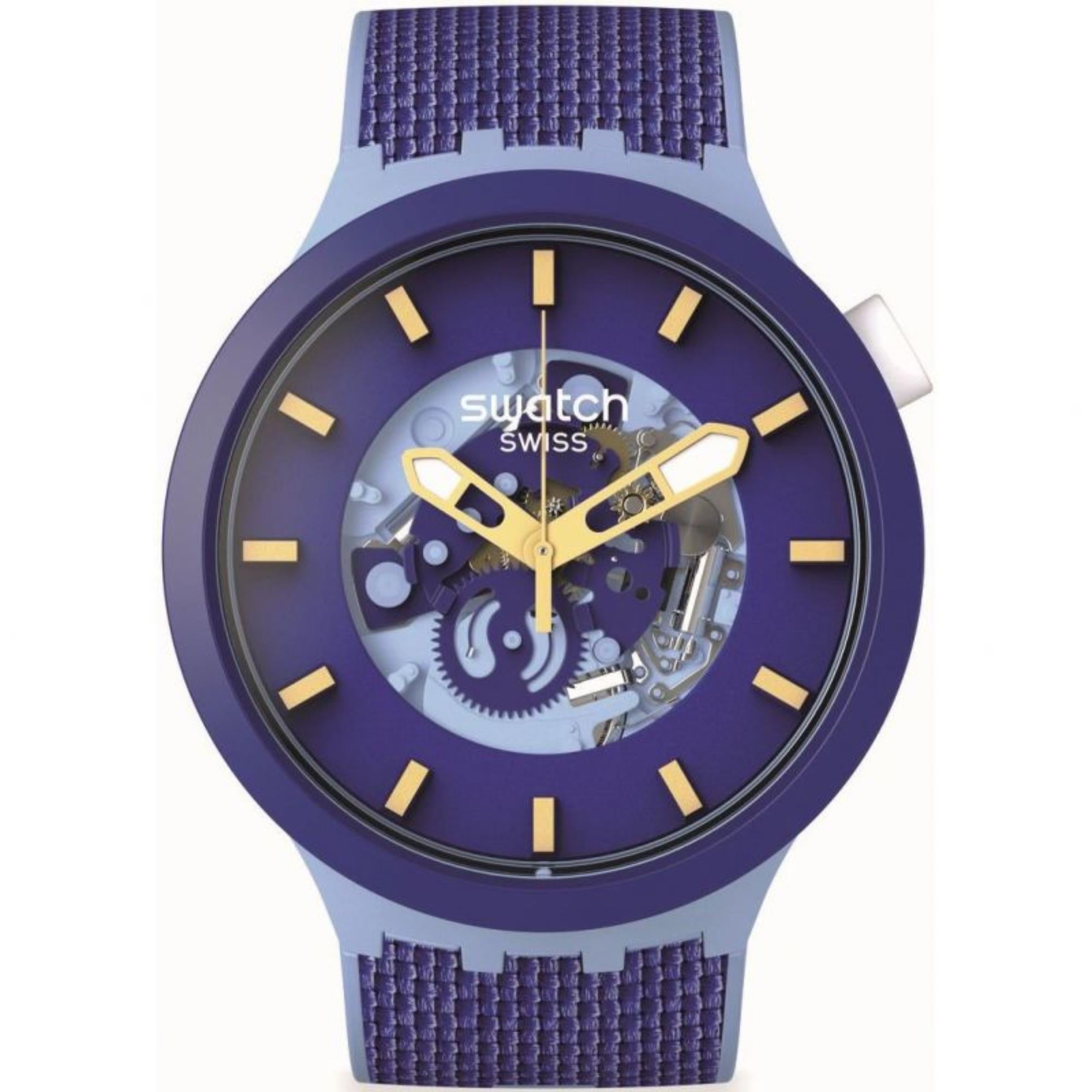 Swatch BOUNCING BLUE Big Bold Watch SB05N105
