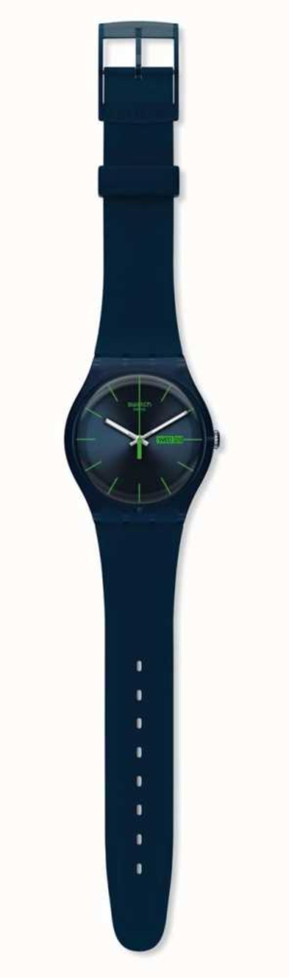 Swatch BLUE REBEL New Gent Blue Dial Men's Watch SO29N704