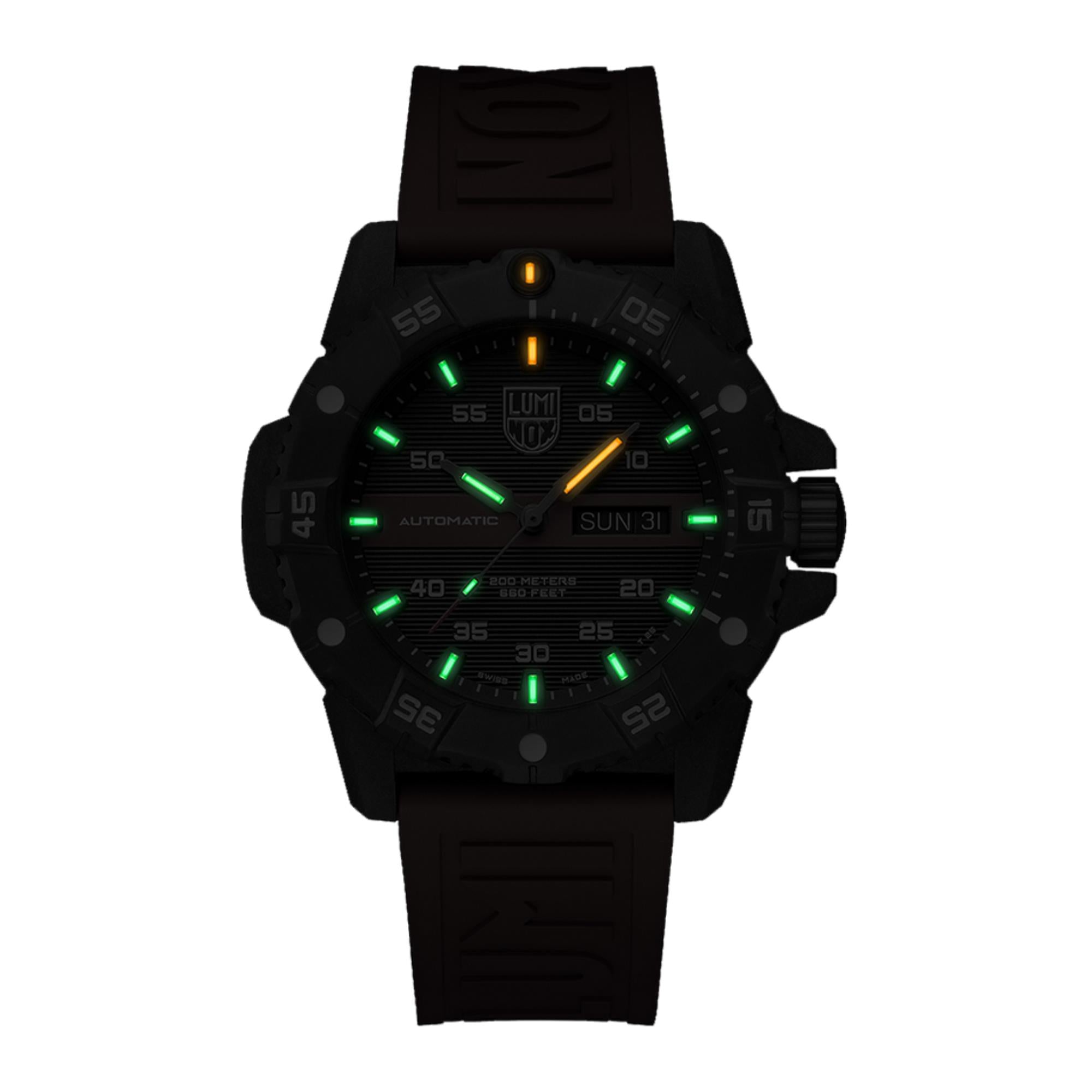 LUMINOX MASTER CARBON SEAL Black Dial AUTOMATIC 3860 SERIES XS.3876.RB