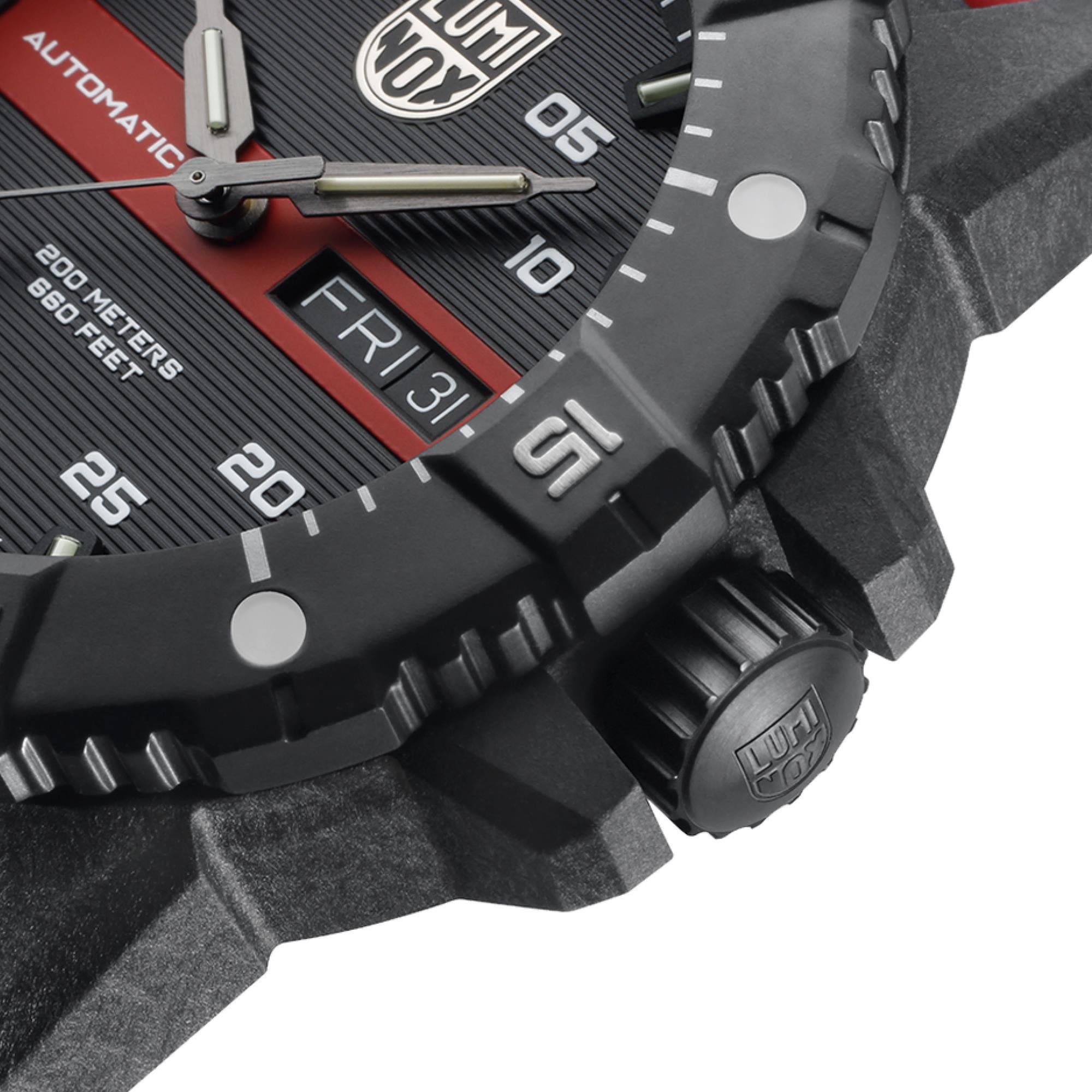 LUMINOX MASTER CARBON SEAL Black Dial AUTOMATIC 3860 SERIES XS.3876.RB