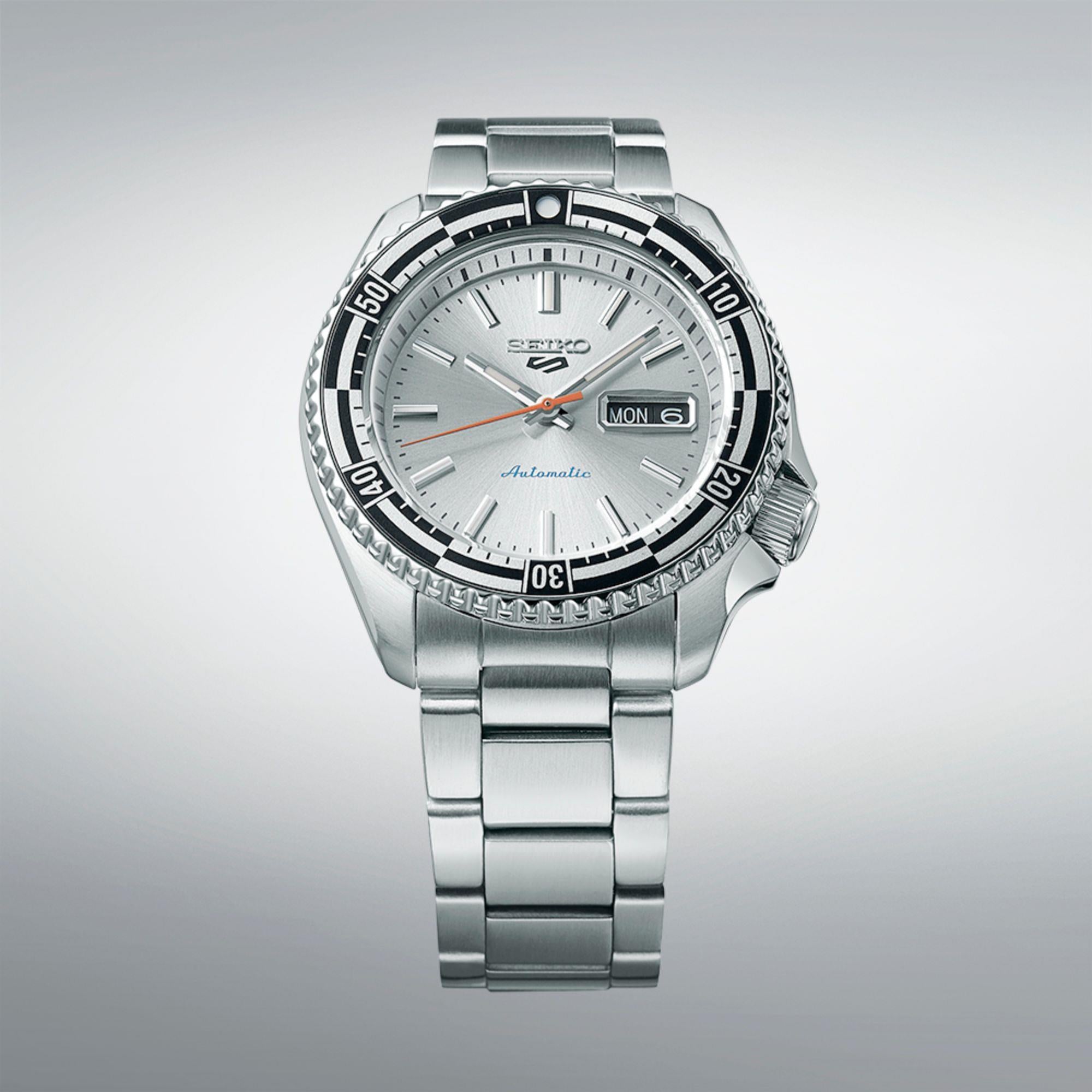 Seiko 5 Sports Automatic Silver Dial Men's Watch SRPK09K1