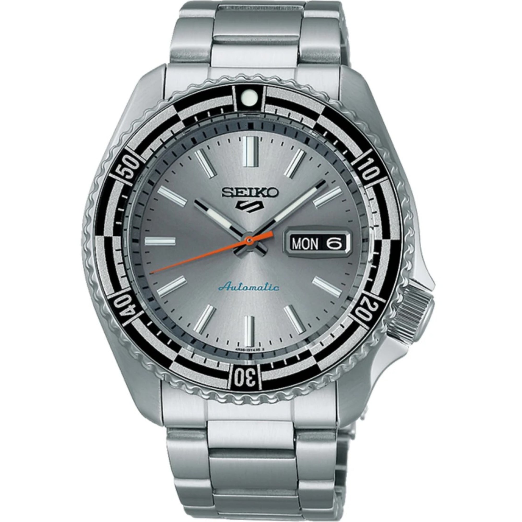 Seiko 5 Sports Automatic Silver Dial Men's Watch SRPK09K1