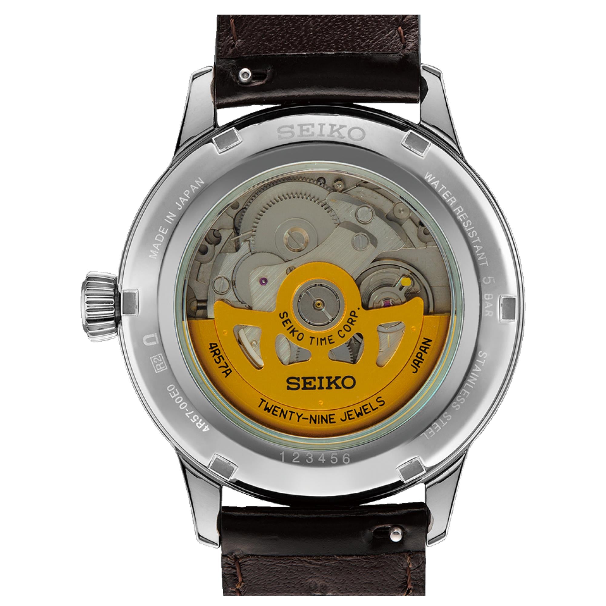 Seiko Presage Cocktail Time 'Midnight Mockingbird' Green Dial Men's Watch SSA459J1