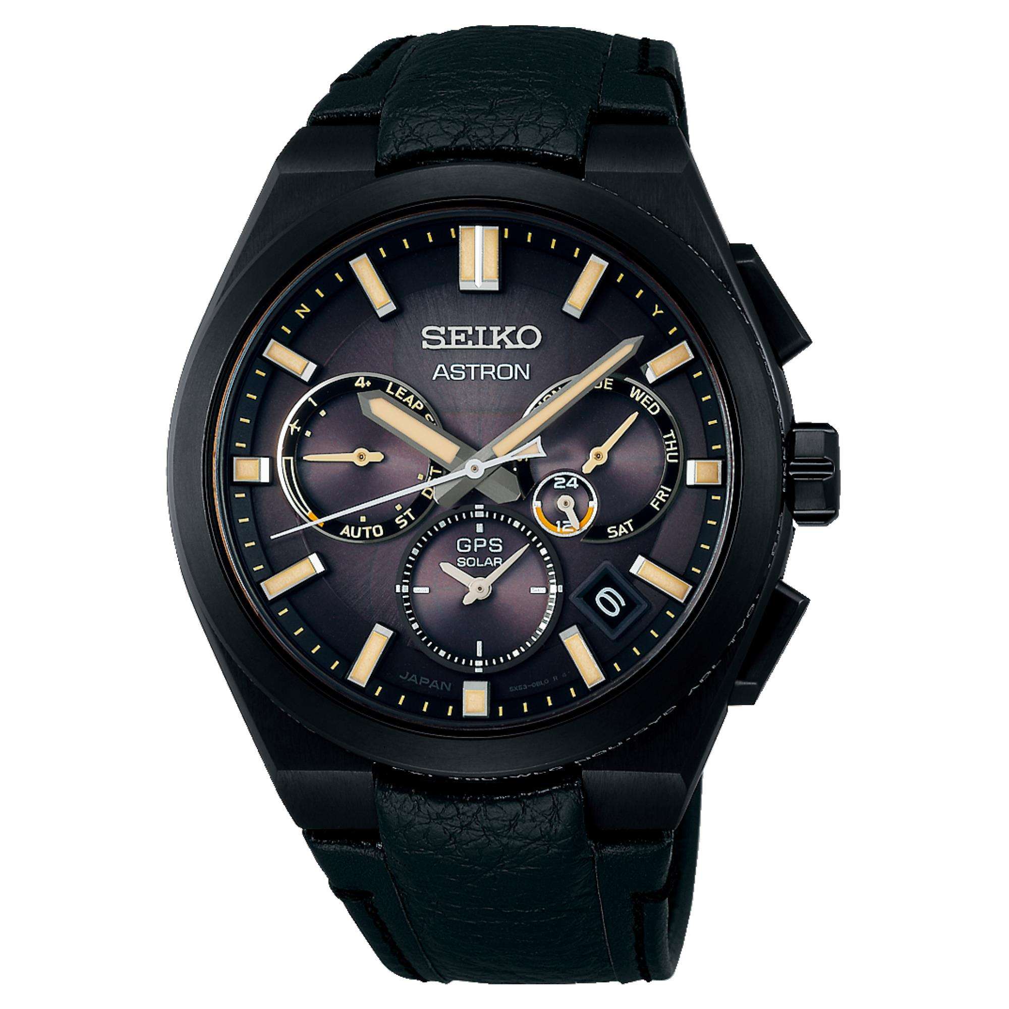 Seiko Astron Resident Evil Death Island ‘Leon’ Limited Edition (600 Pieces) Black Dial Men's Watch SSH131J1