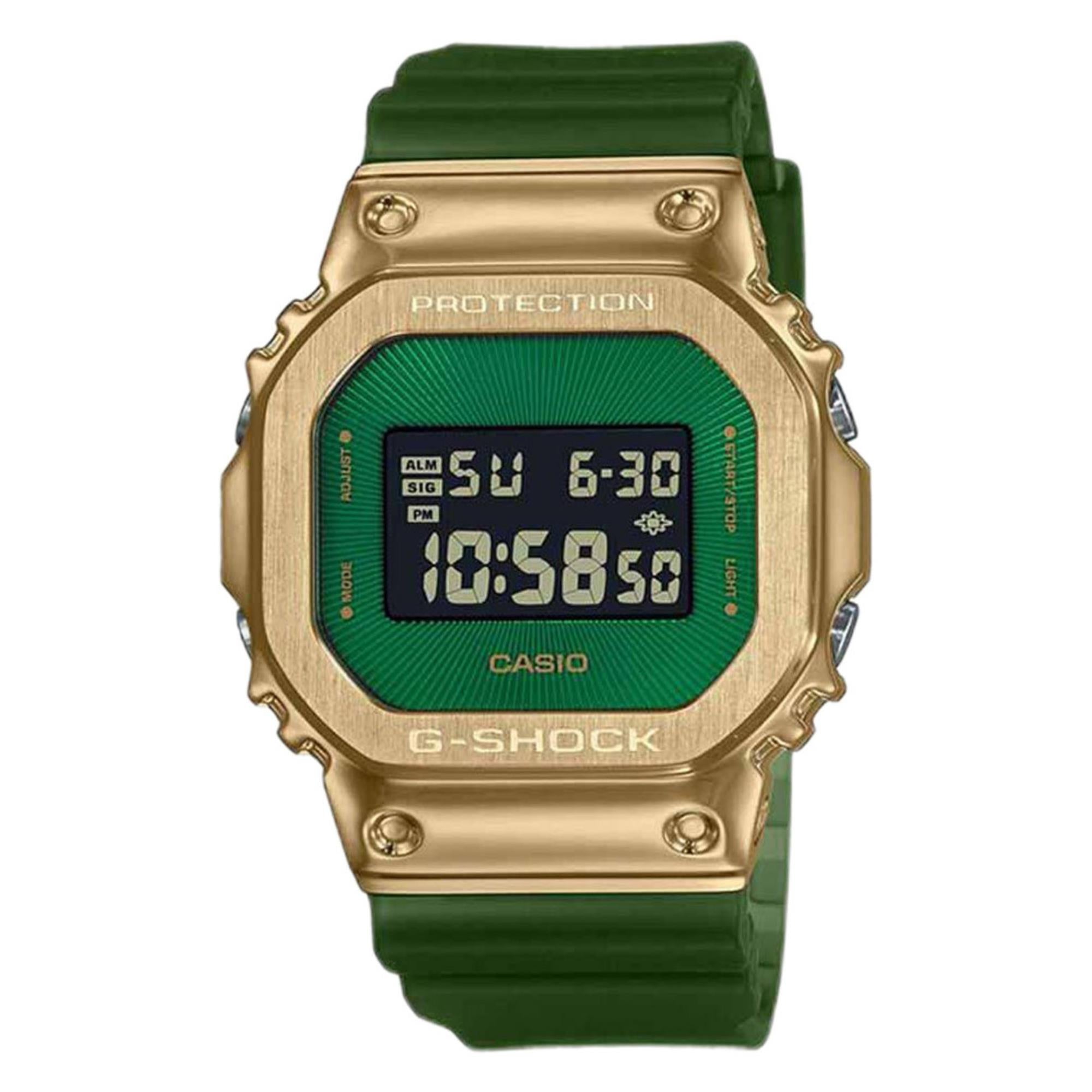 Casio G-Shock Green & Gold Men's Watch GM-5600CL-3ER