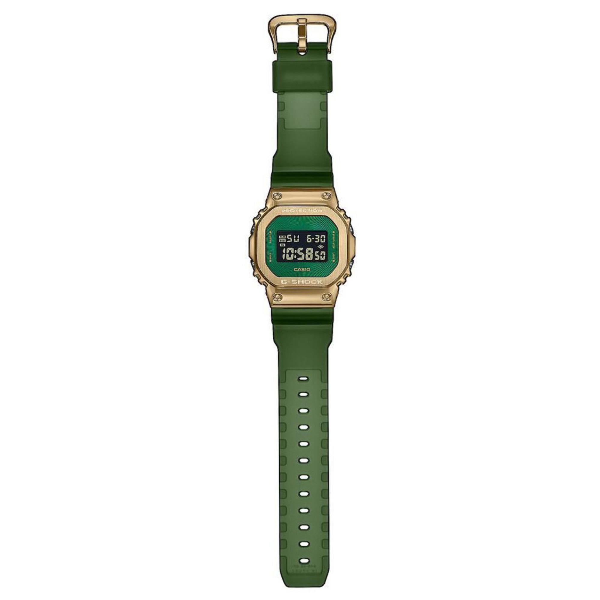 Casio G-Shock Green & Gold Men's Watch GM-5600CL-3ER