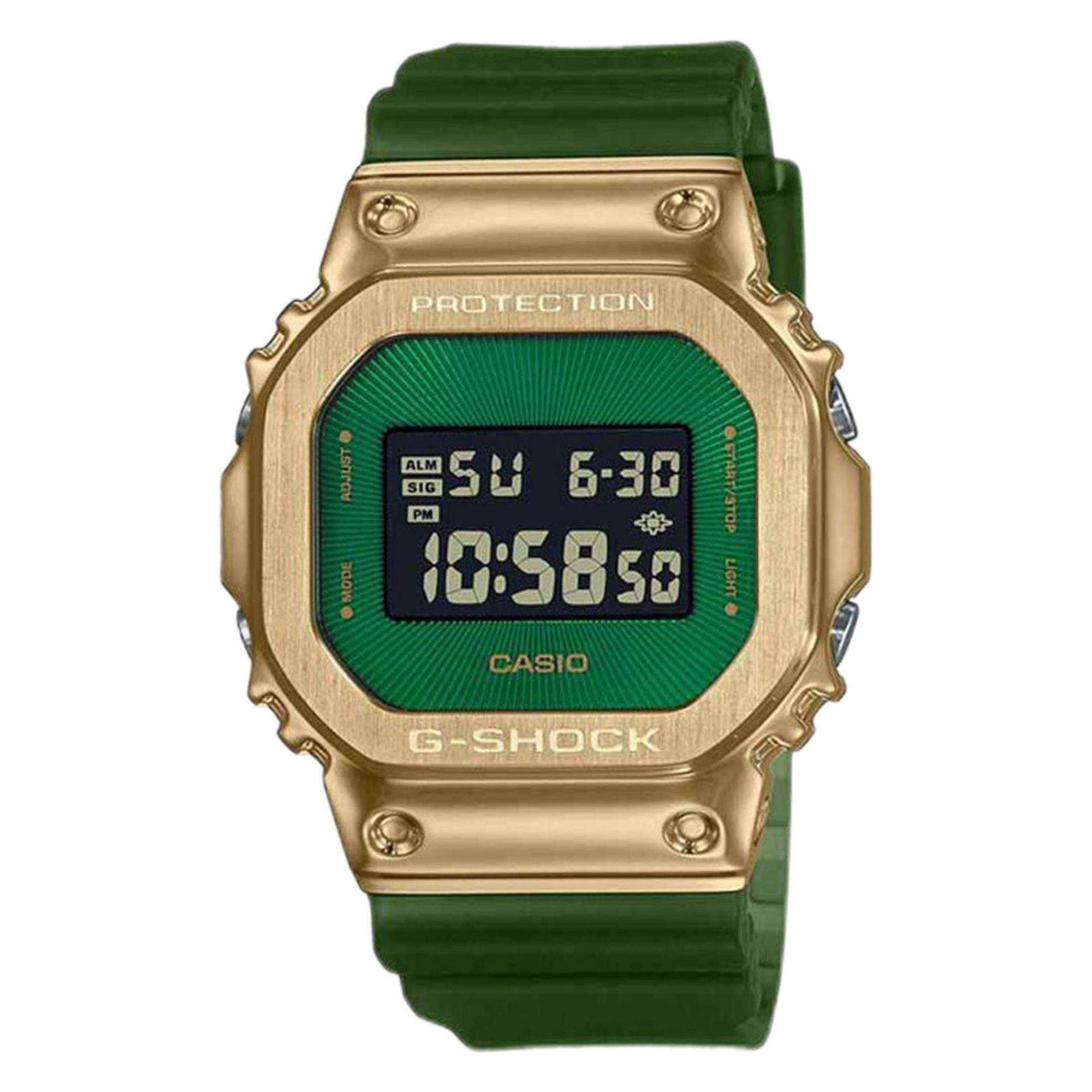Casio G-Shock Green & Gold Men's Watch GM-5600CL-3ER