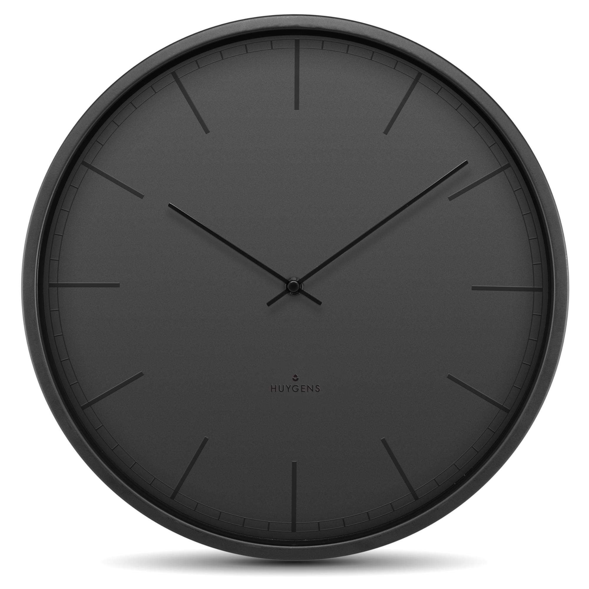 Huygens Black Tone Series Index Wall Clock 35cm HU16002