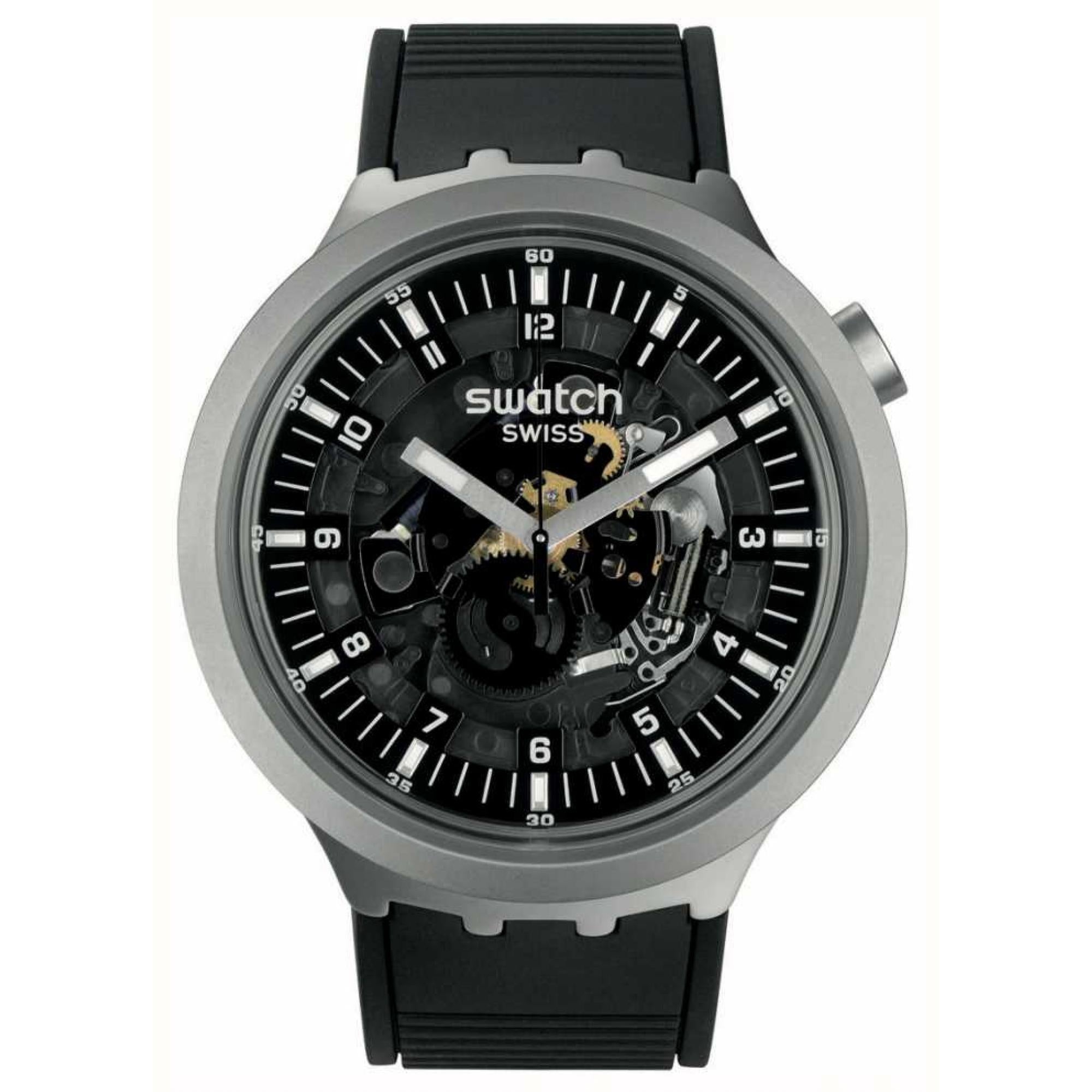 Swatch DARK IRONY Big Bold Men's Watch SB07S105