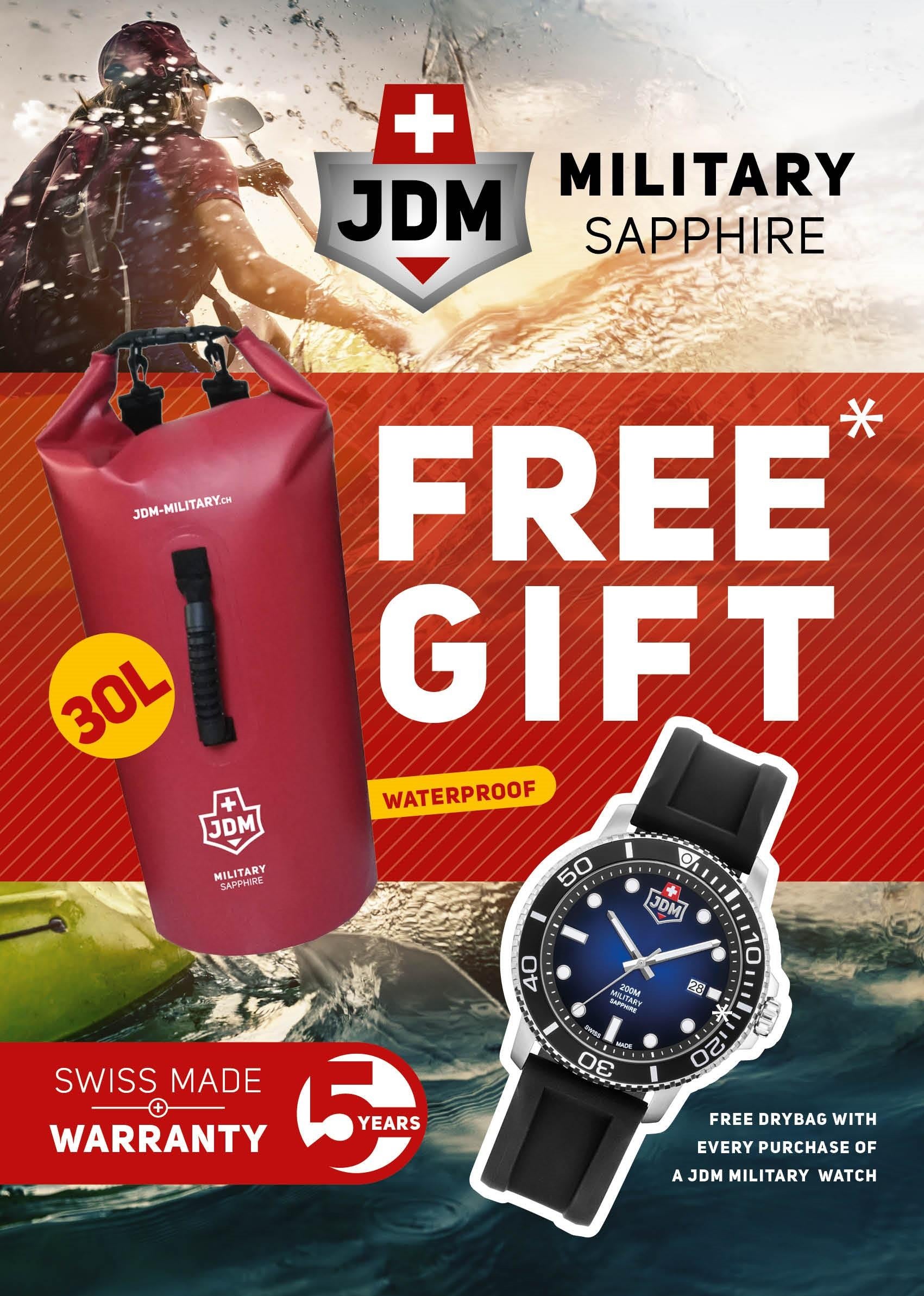JDM Military Waterproof 30 Litre Dry Bag RRP £19.99