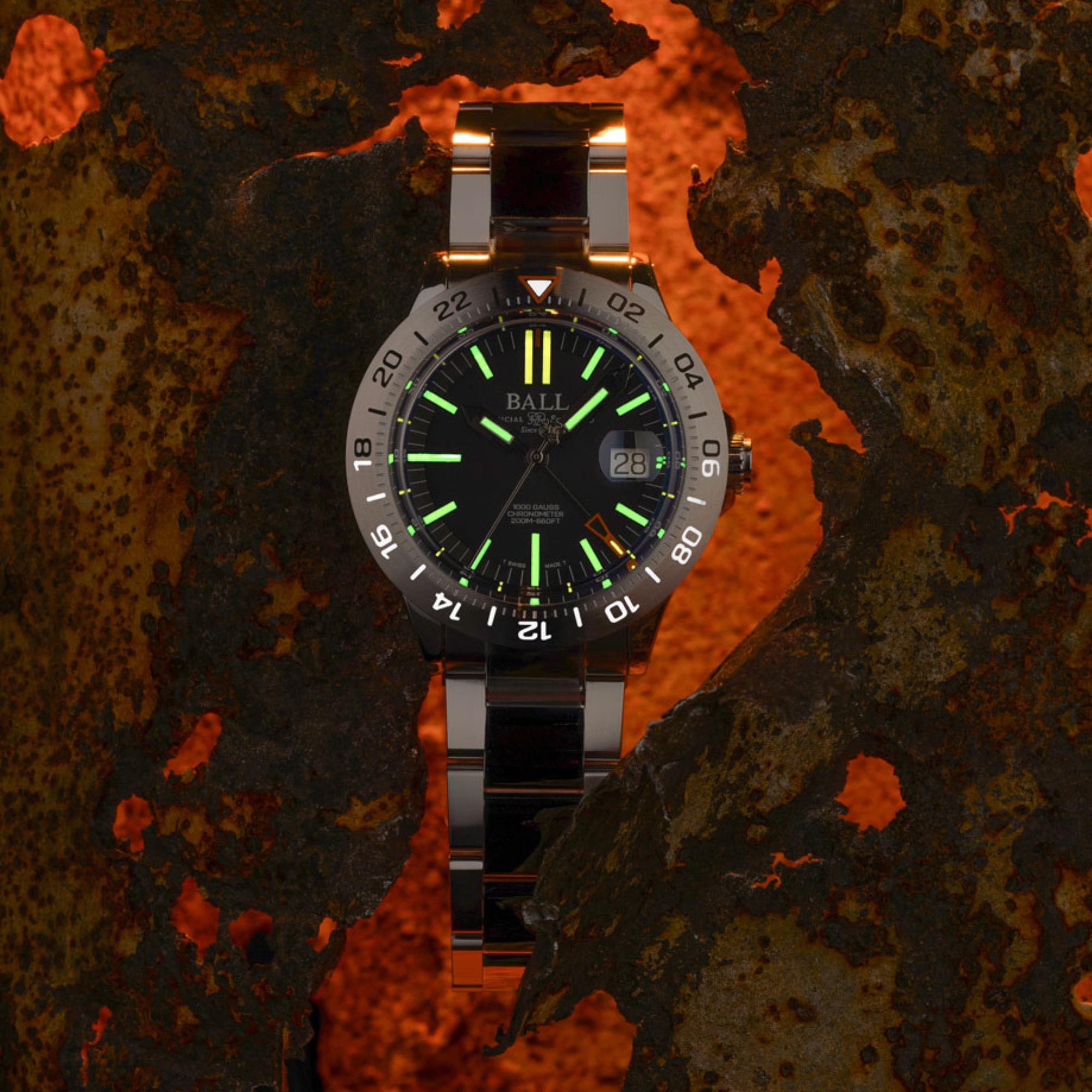 Ball Engineer III Outlier Limited Edition Automatic Black Dial Stainless Steel Bracelet Men's Watch DG9000B-S1C-BK