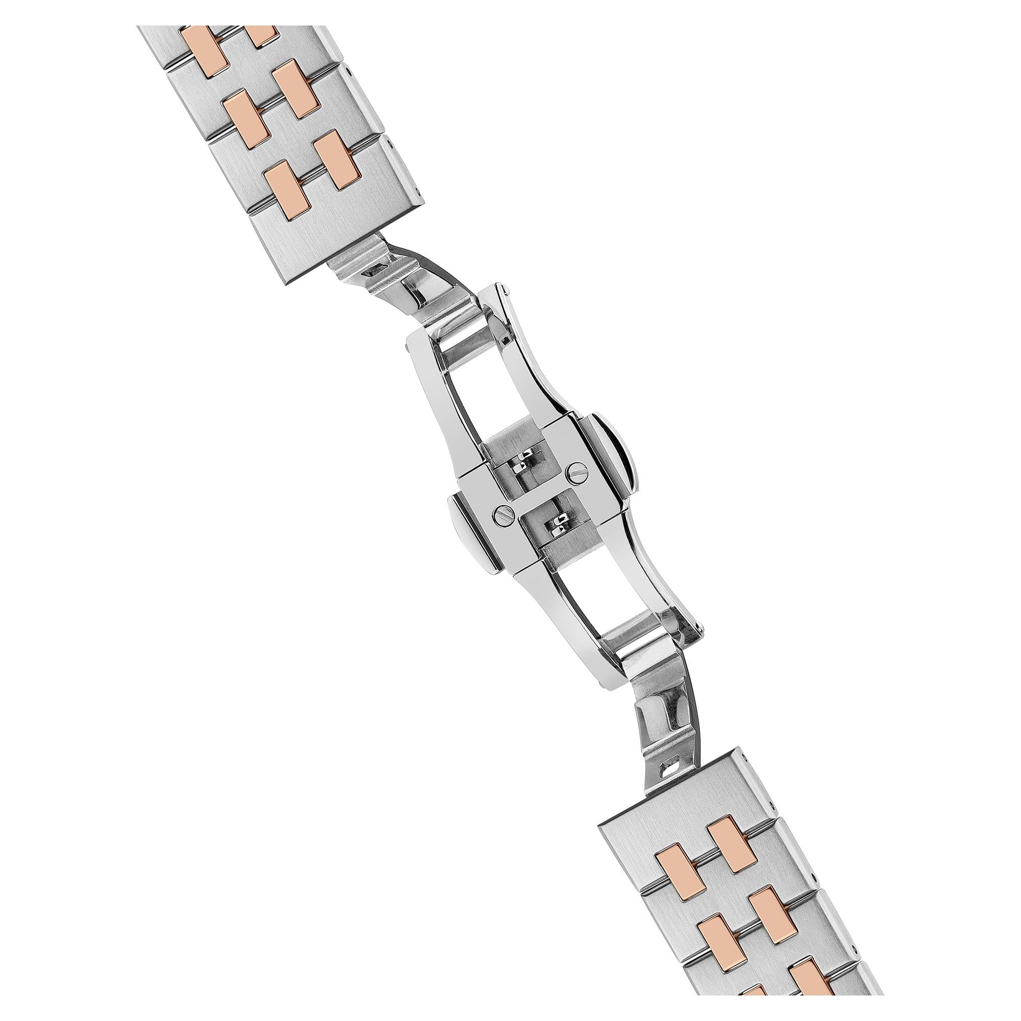 Ingersoll The Broadway Automatic Grey Dial Two-Tone Stainless Steel Bracelet Men's Watch I12906