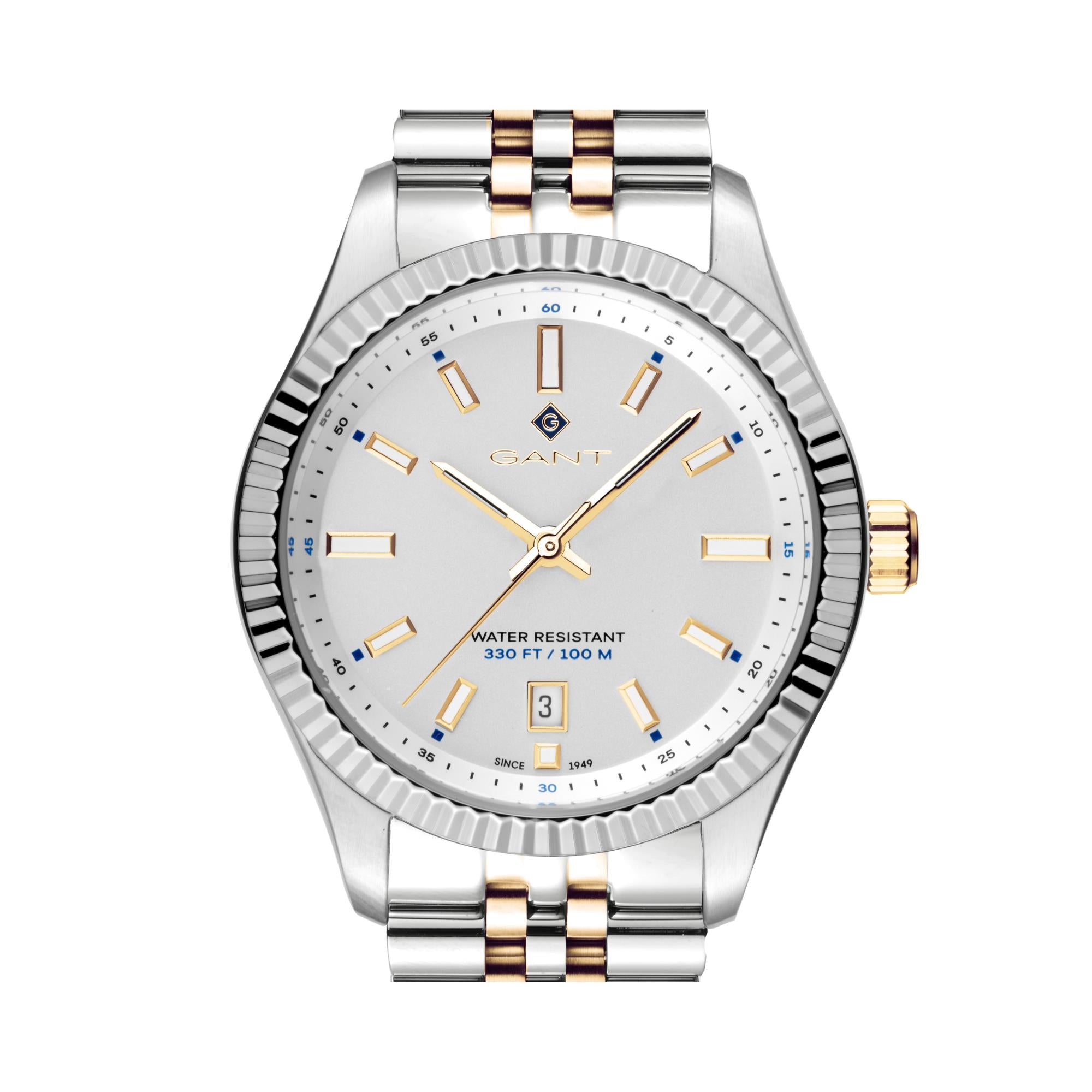 Gant Sussex Mid Quartz Silver Dial Two-Tone Steel Bracelet Ladies Watch G171002