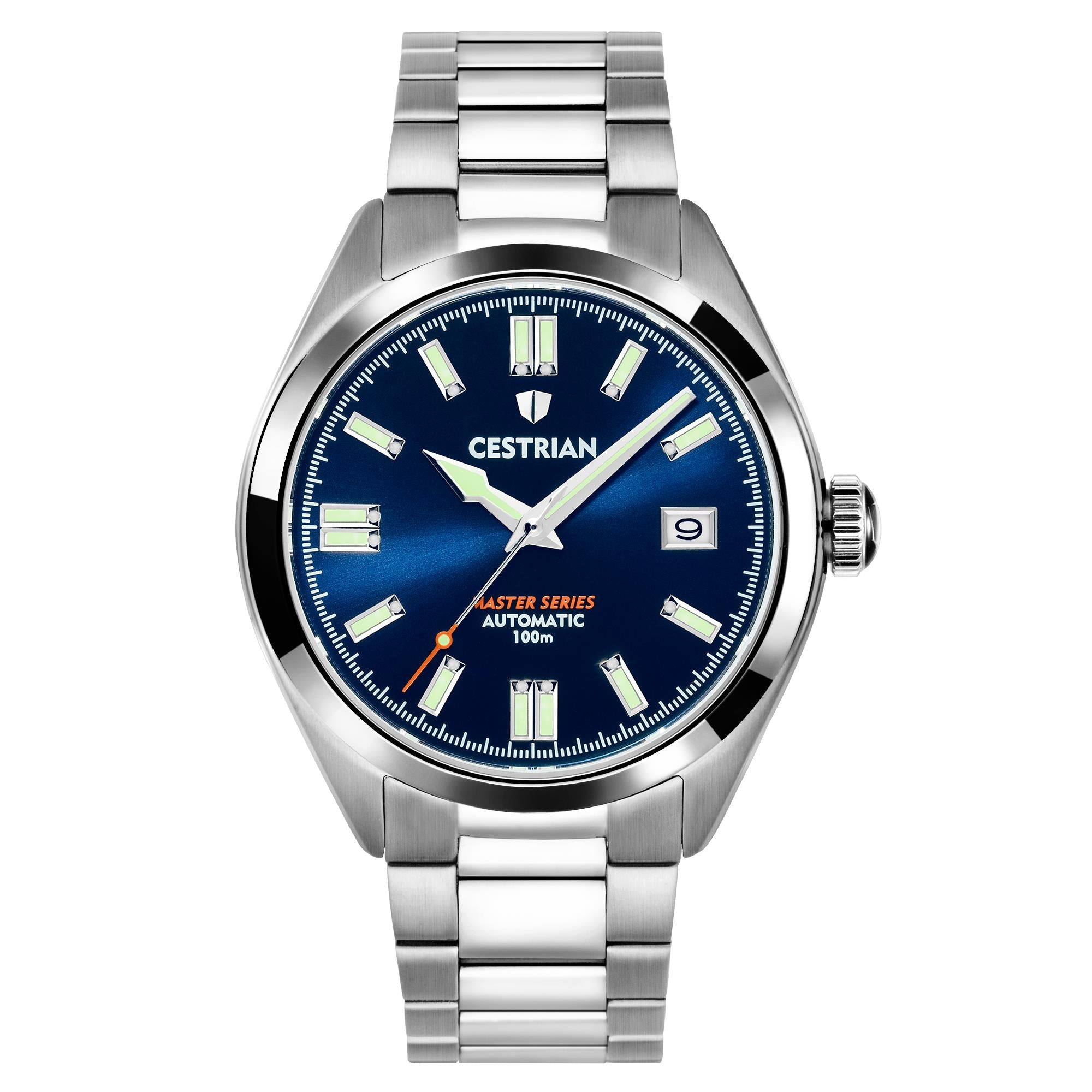 Cestrian Master Series Blue Dial Steel Bracelet Automatic Men's Watch CM211B0660V1