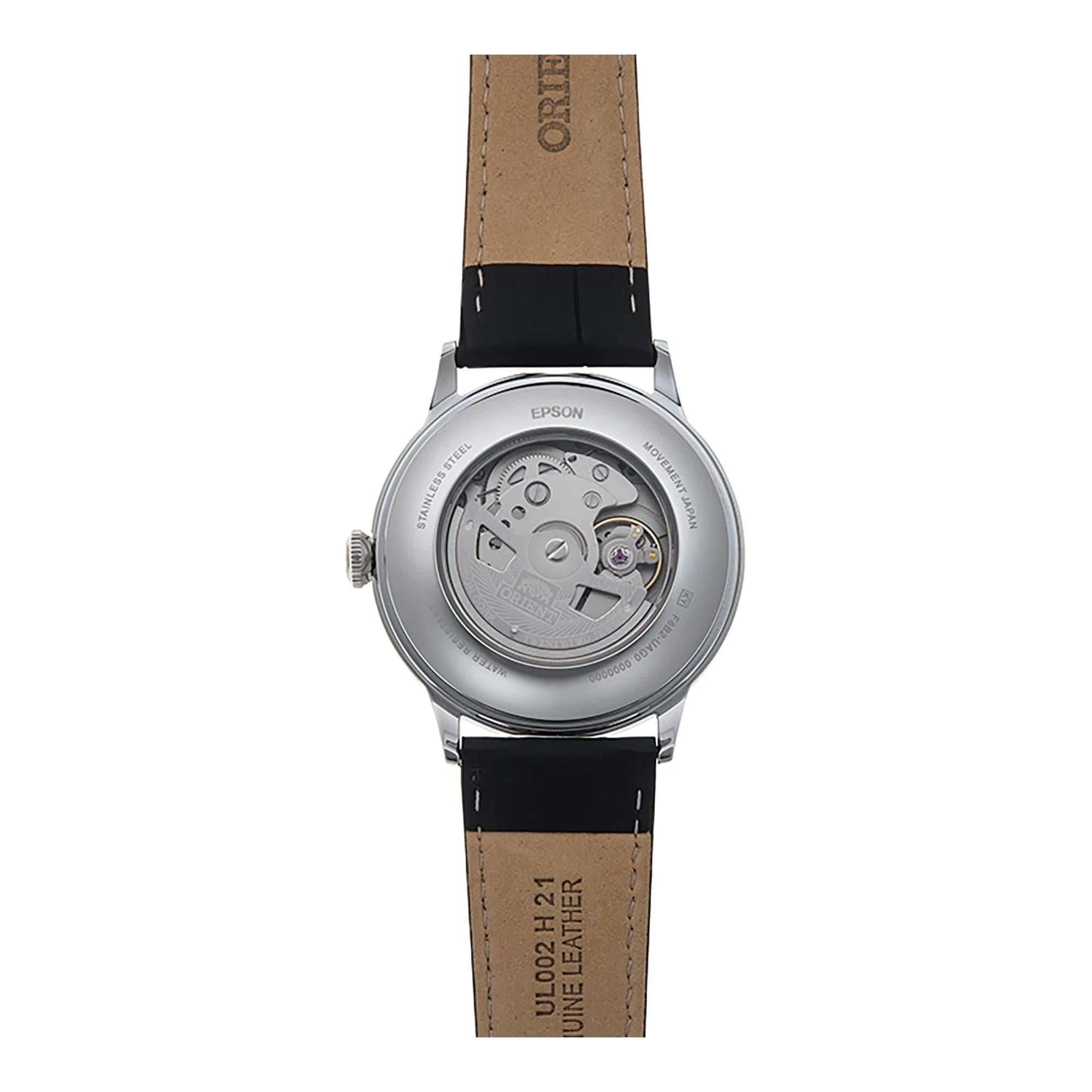 Orient Bambino Automatic Day-Date White Dial Men’s Watch RA-AK0701S10B