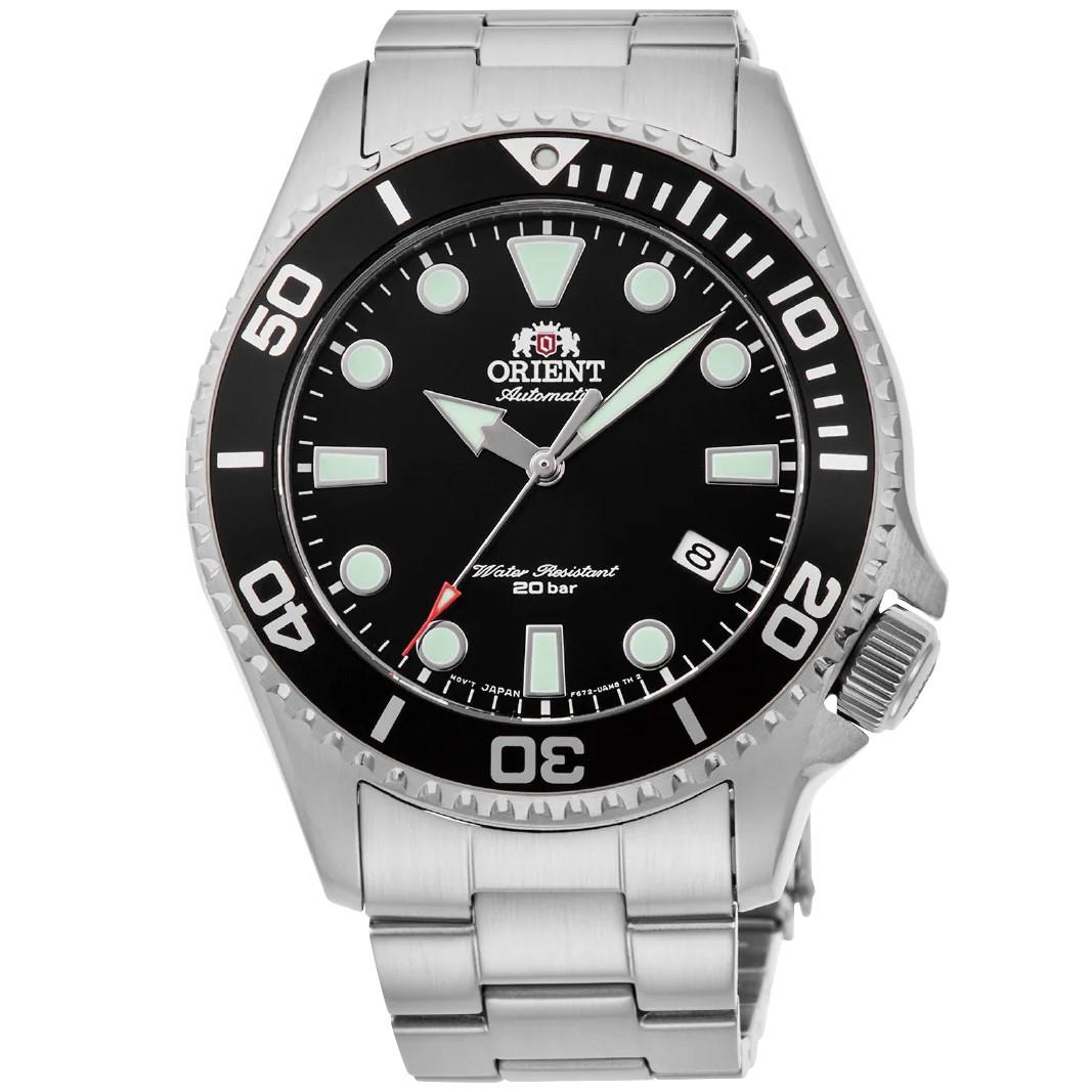Orient Triton Automatic Black Dial Men's Watch RA-AC0K01B10B