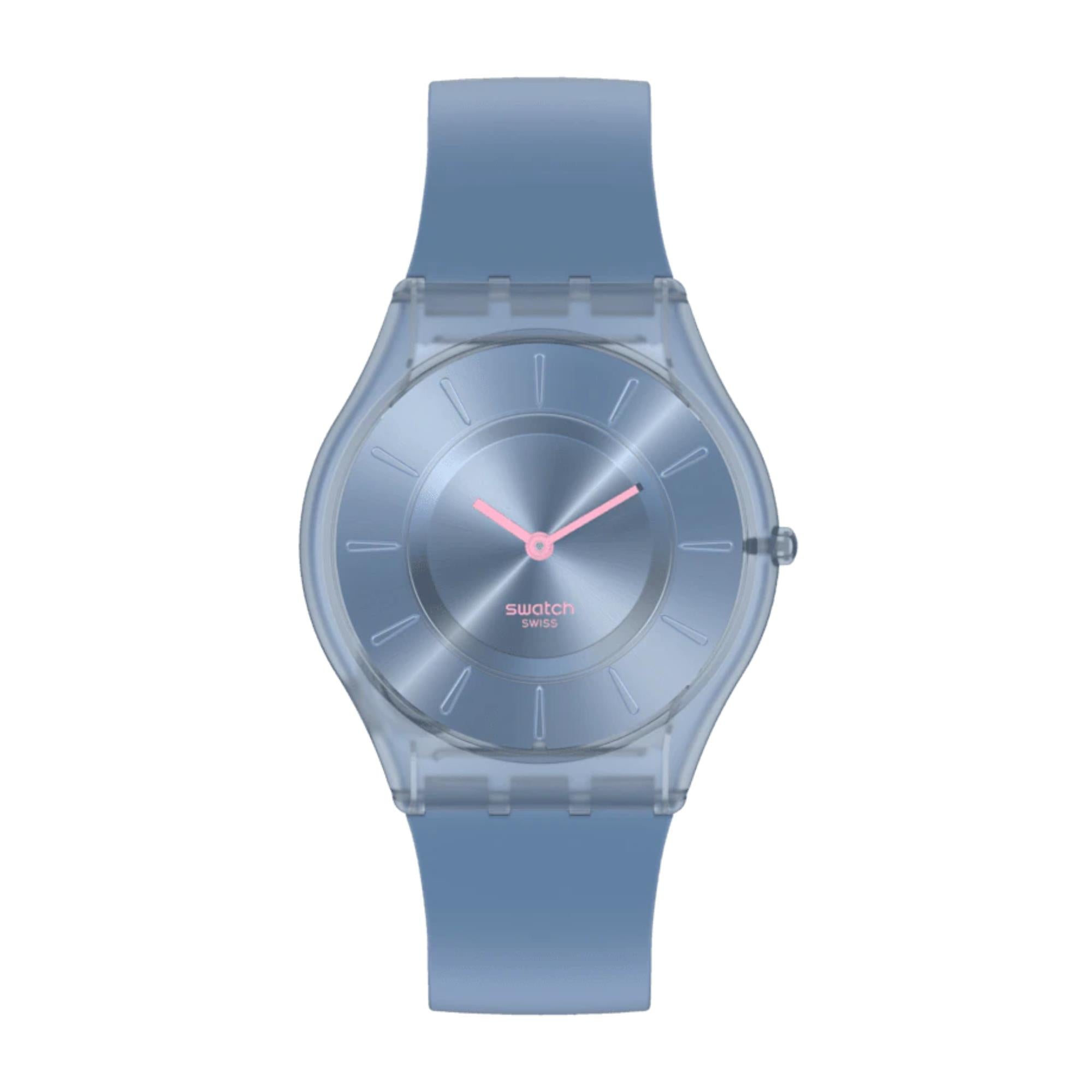 Swatch Denim Blue Dial Women's Watch SS08N100-S14