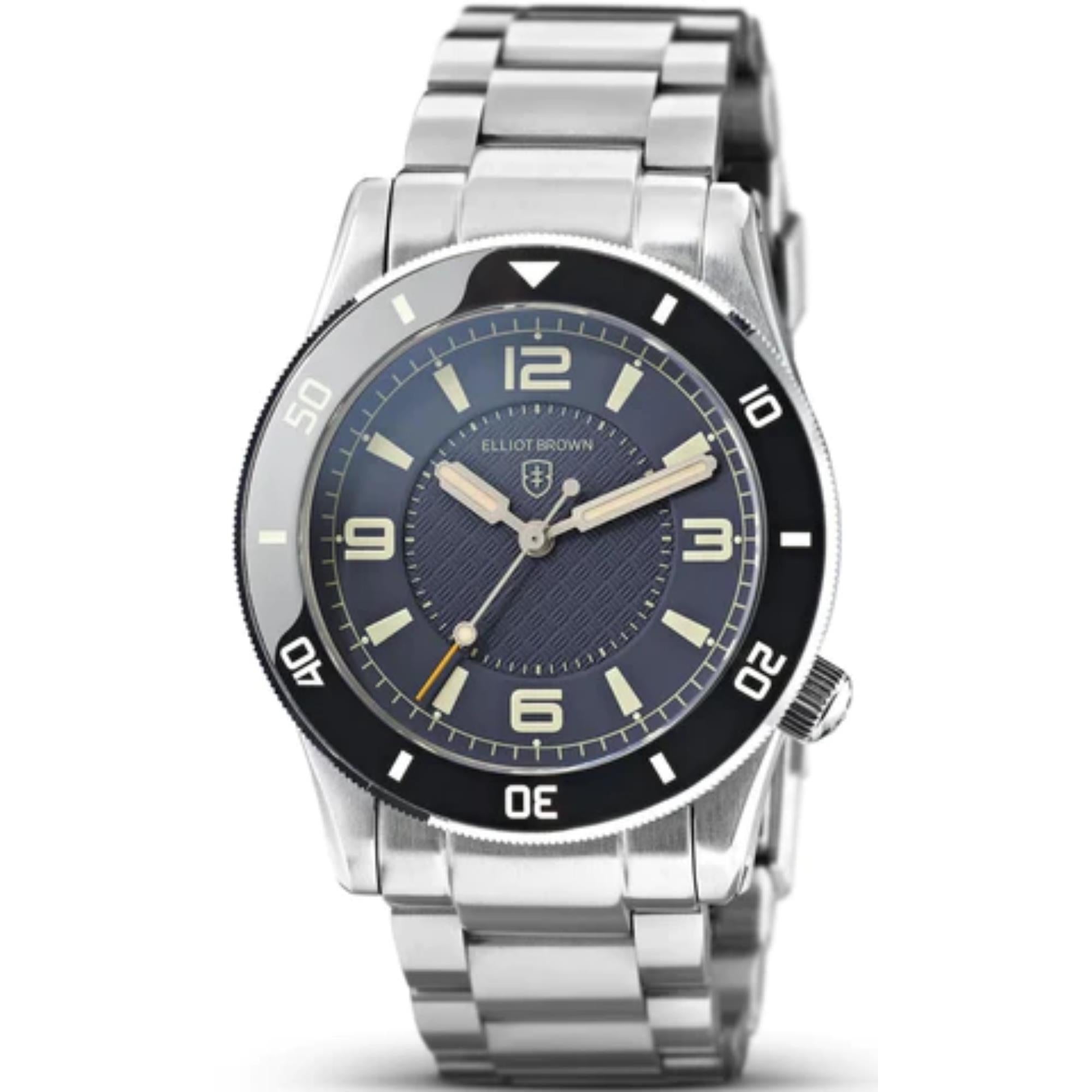 Elliot Brown Bloxworth Heritage Diver Blue Dial Men’s Watch 929-103-B07