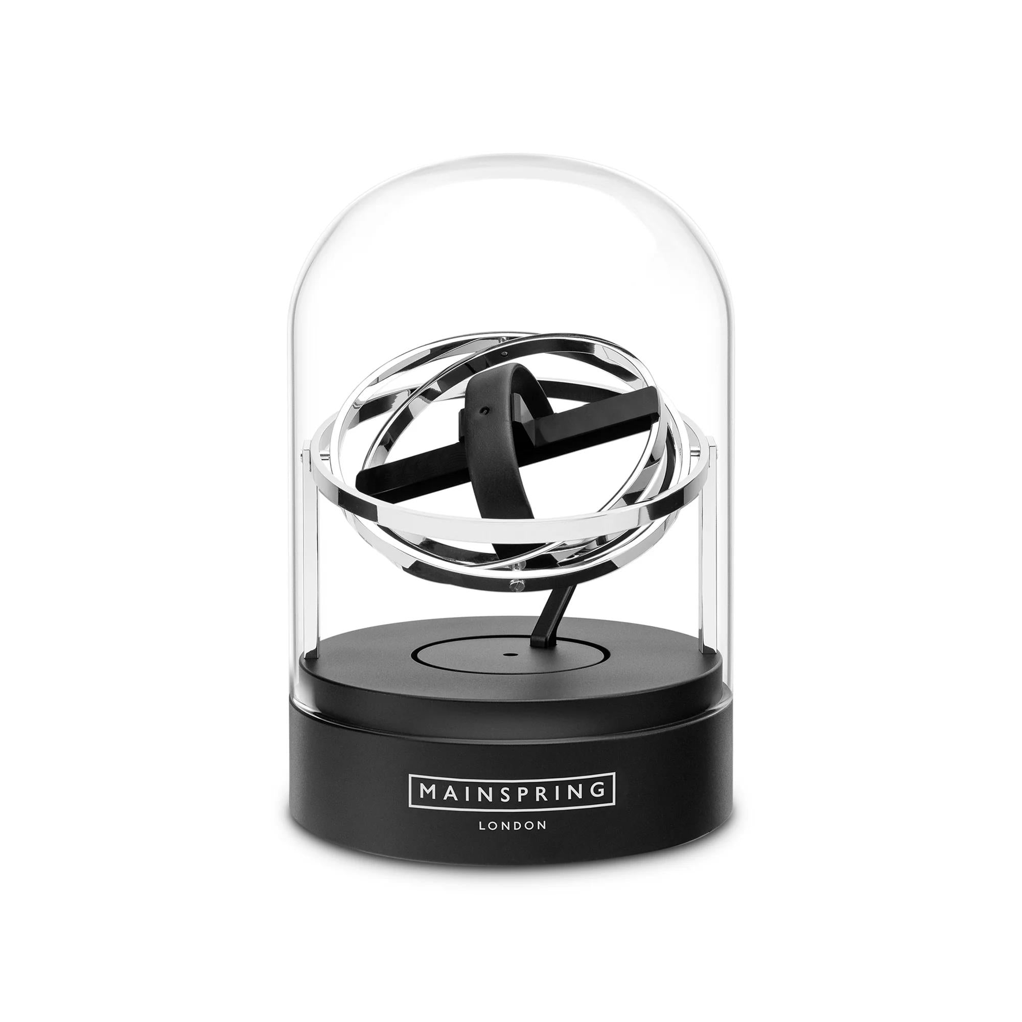 Mainspring Gyroscope Single Slot Watch Winder MS-GYRWINDER-01