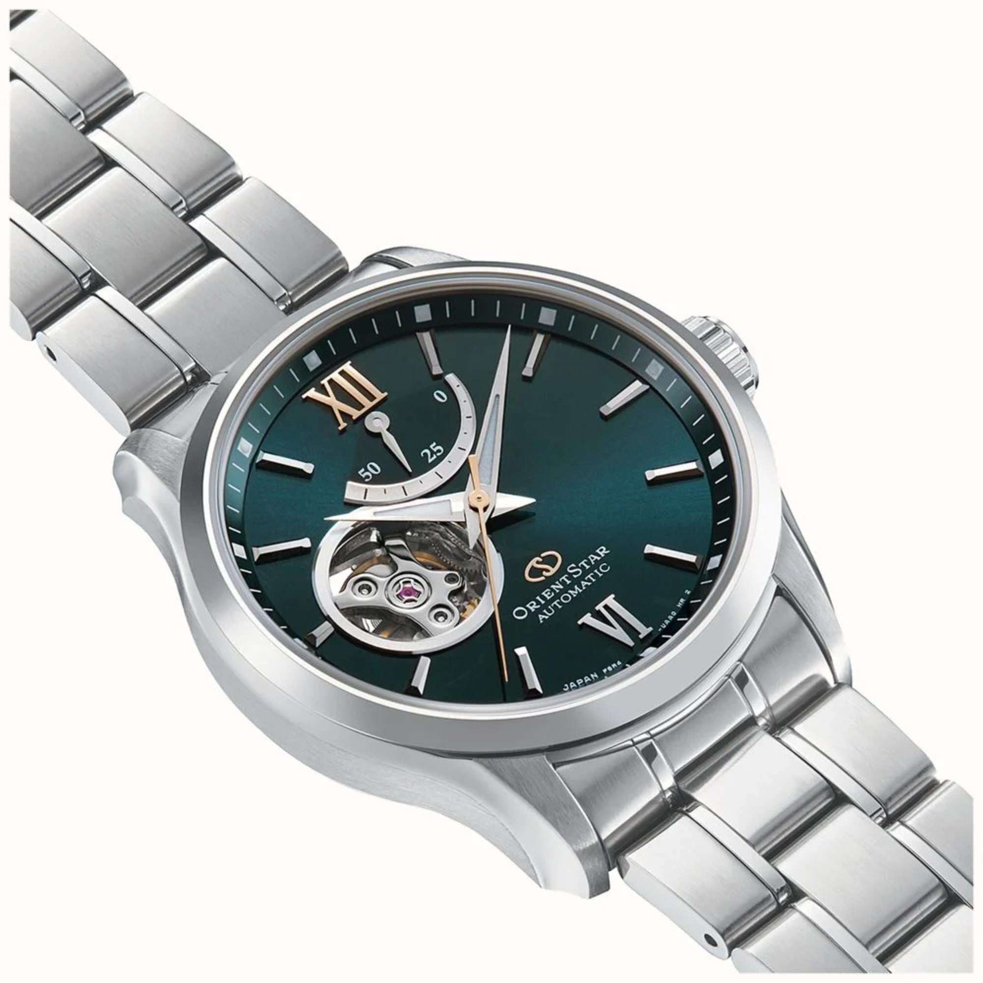 Orient Star Contemporary Ex-Display Automatic Stainless Steel Bracelet Men's Watch RE-AT0002E00B-EX