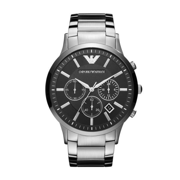 Emporio Armani Chronograph Quartz Black Dial Men's Watch AR2460