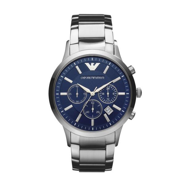 Emporio Armani Chronograph Quartz Blue Dial Men's Watch AR2448
