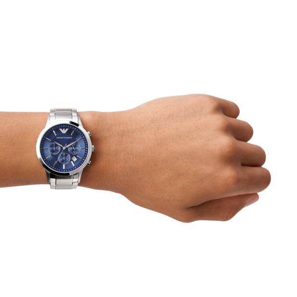 Emporio Armani Chronograph Quartz Blue Dial Men's Watch AR2448