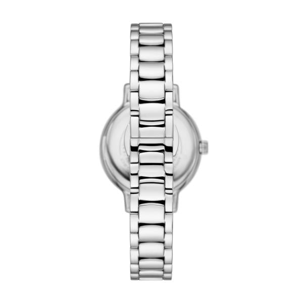 Emporio Armani Quartz Silver Mother-of-Pearl Dial Ladies Watch AR11484