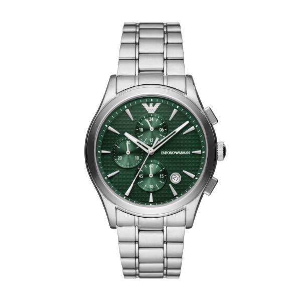 Emporio Armani Chronograph Quartz Green Dial Men’s Watch AR11529