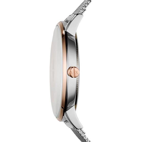 Armani Exchange Quartz Silver Dial Steel Strap Women's Watch AX5537