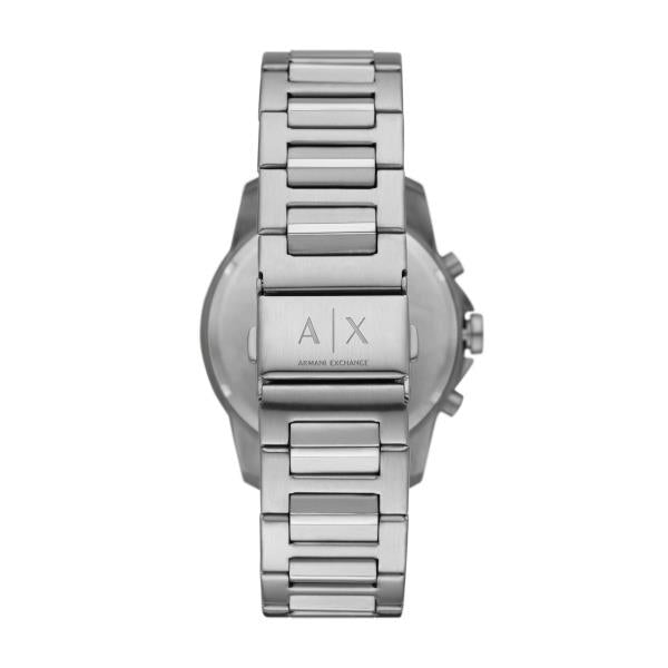 Armani Exchange Chronograph Quartz Silver Dial Steel Strap Men’s Watch AX1742