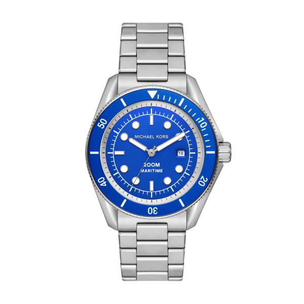 Michael Kors Maritime  Blue Dial Stainless Steel Strap Men's Watch MK9160