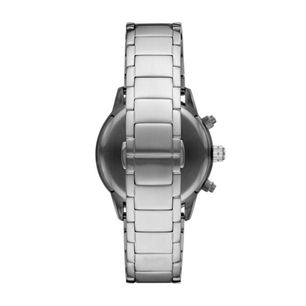Emporio Armani Chronograph Quartz Black Dial Steel Strap Men’s Watch AR11241