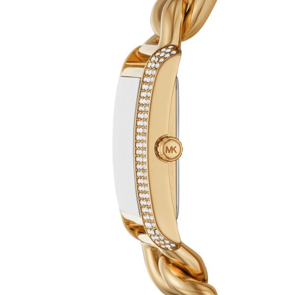 Michael Kors Emery Gold-Tone Stainless Steel Silver Dial Women's Watch MK7300