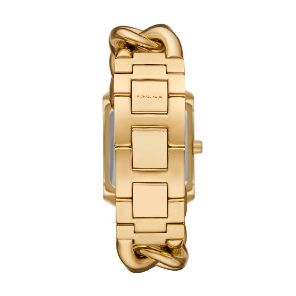 Michael Kors Emery Gold-Tone Stainless Steel Silver Dial Women's Watch MK7300