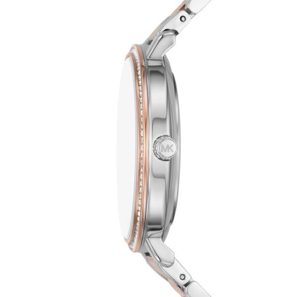 Michael Kors Pyper Stainless Steel White Dial Women's Watch MK4667