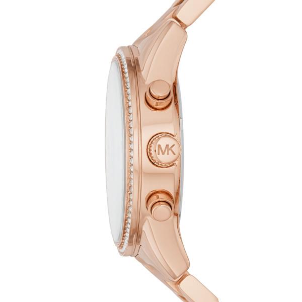 Michael Kors Bryant Rose Gold Chronograph Rose Gold Dial Women's Watch MK6357