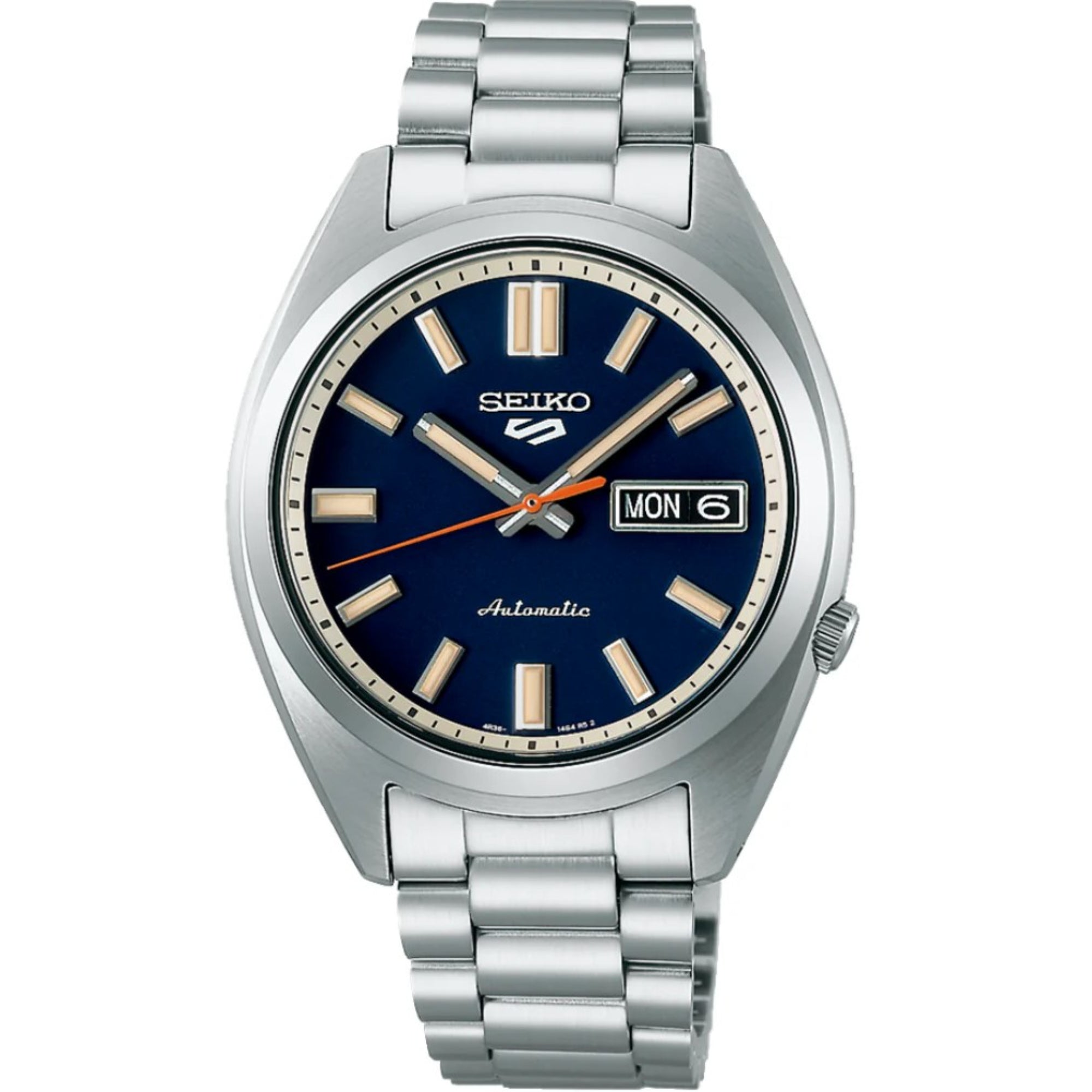 Seiko 5 Sports SNXS Classic ‘Rinse Blue’ Blue Dial Steel Bracelet Men's Watch SRPK87K1