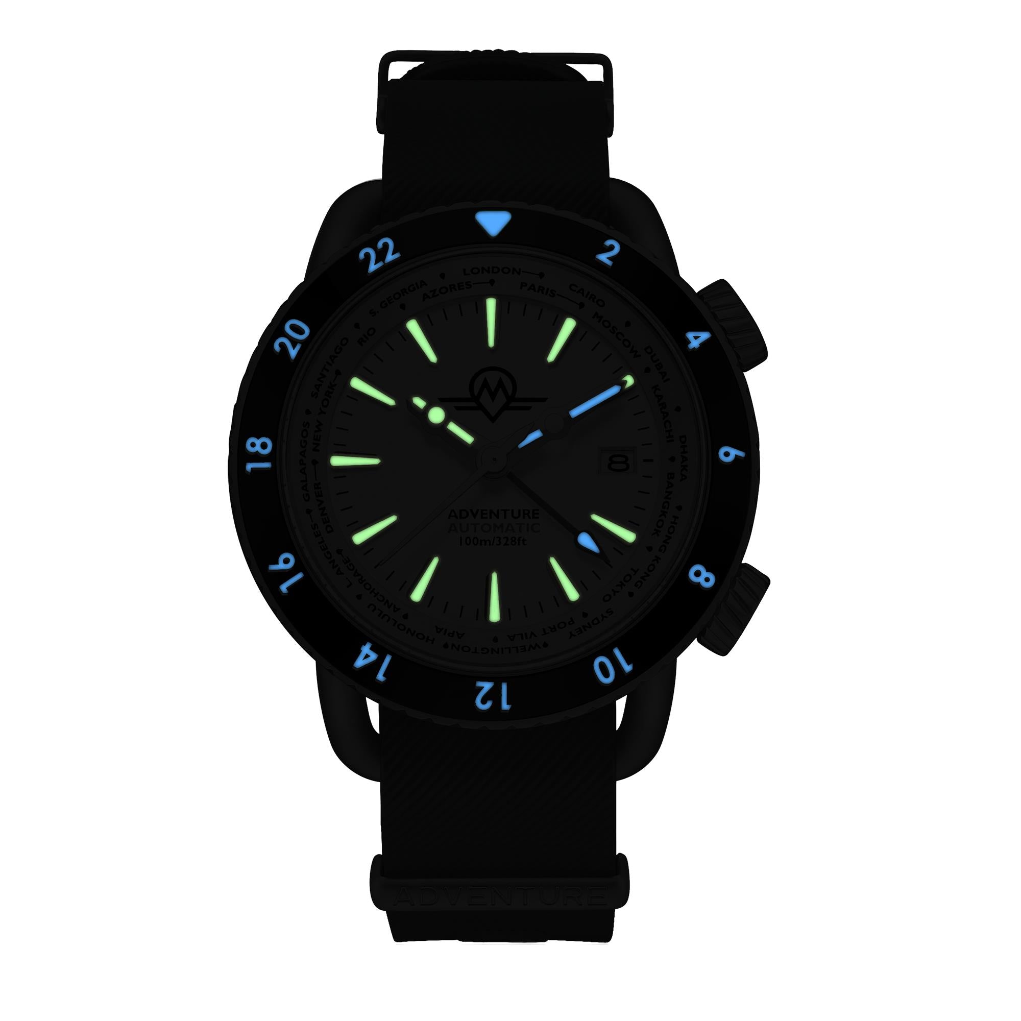 Monro Adventure Arctic White Dial Automatic Men's Watch MA-6