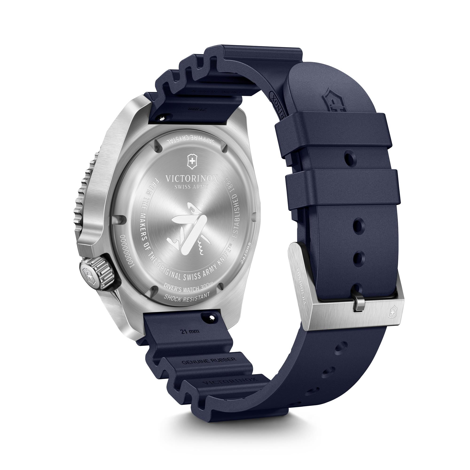 Victorinox Dive Pro Automatic Blue Dial Rubber Strap Men’s Watch 241995